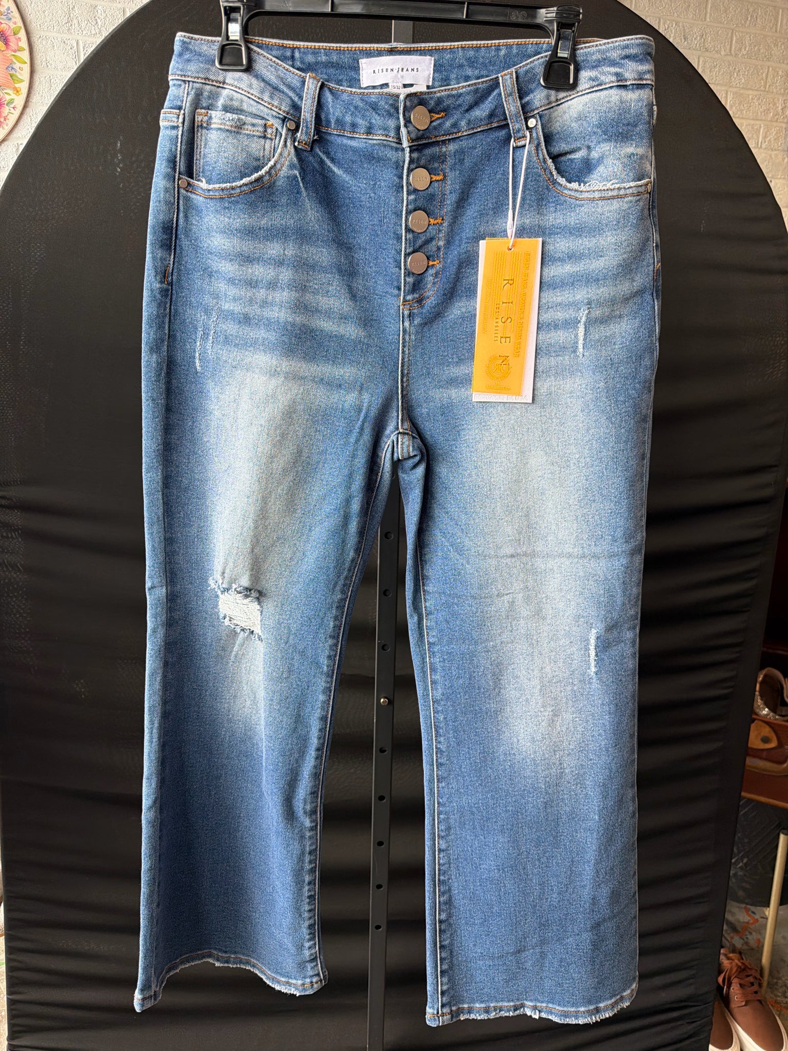 Risen Womens Bottoms Size 15/32 Jeans