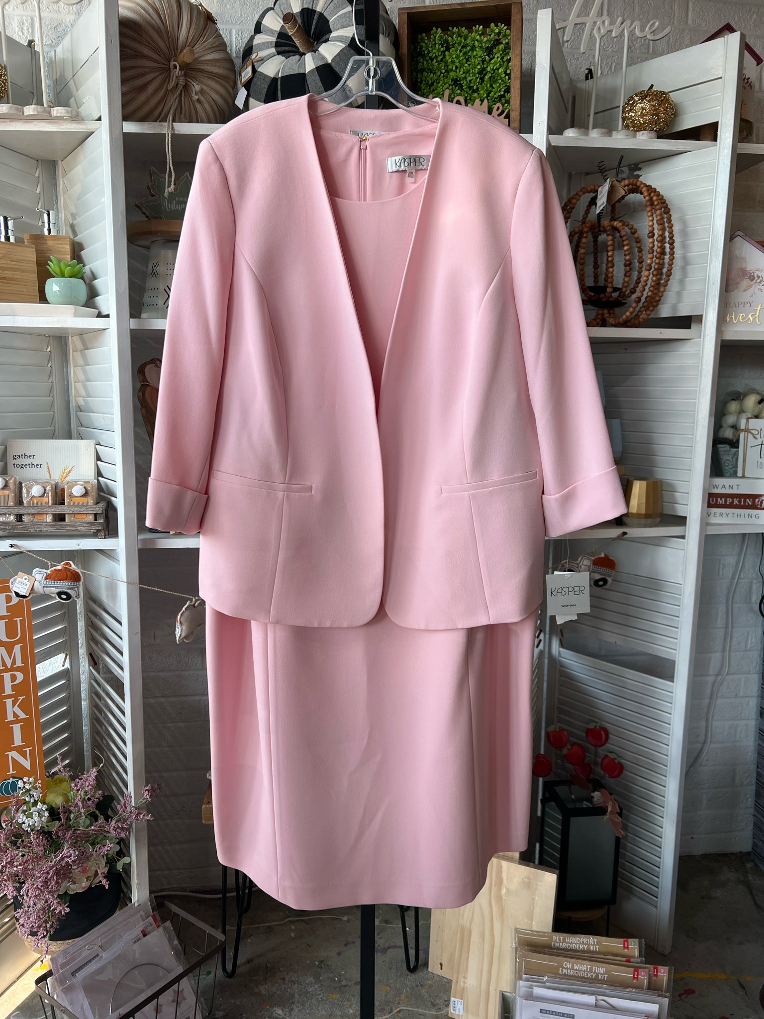 KASPER Plus Dresses Size 22 Dress