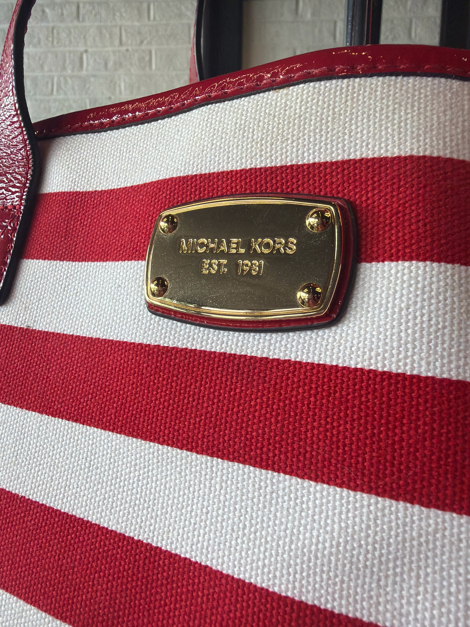 Michael Kors Stripped Purse