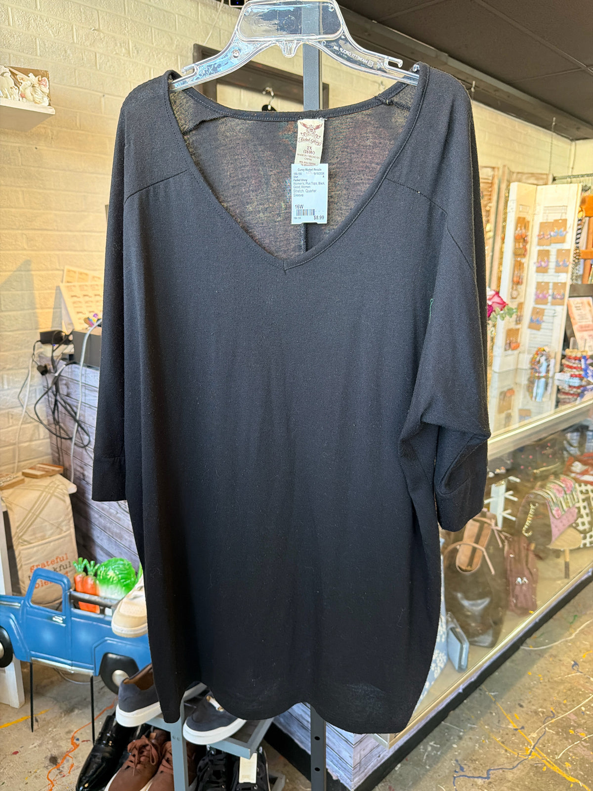 Faded Glory Plus Tops Size 16W Shirt