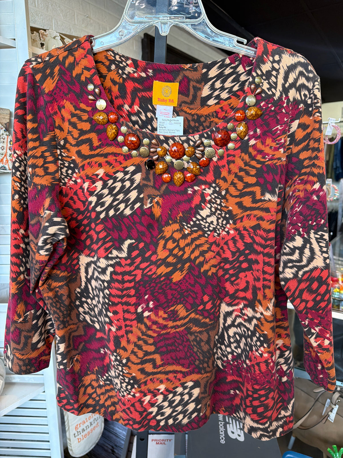 Ruby Rd. Womens Tops Size XL Blouse