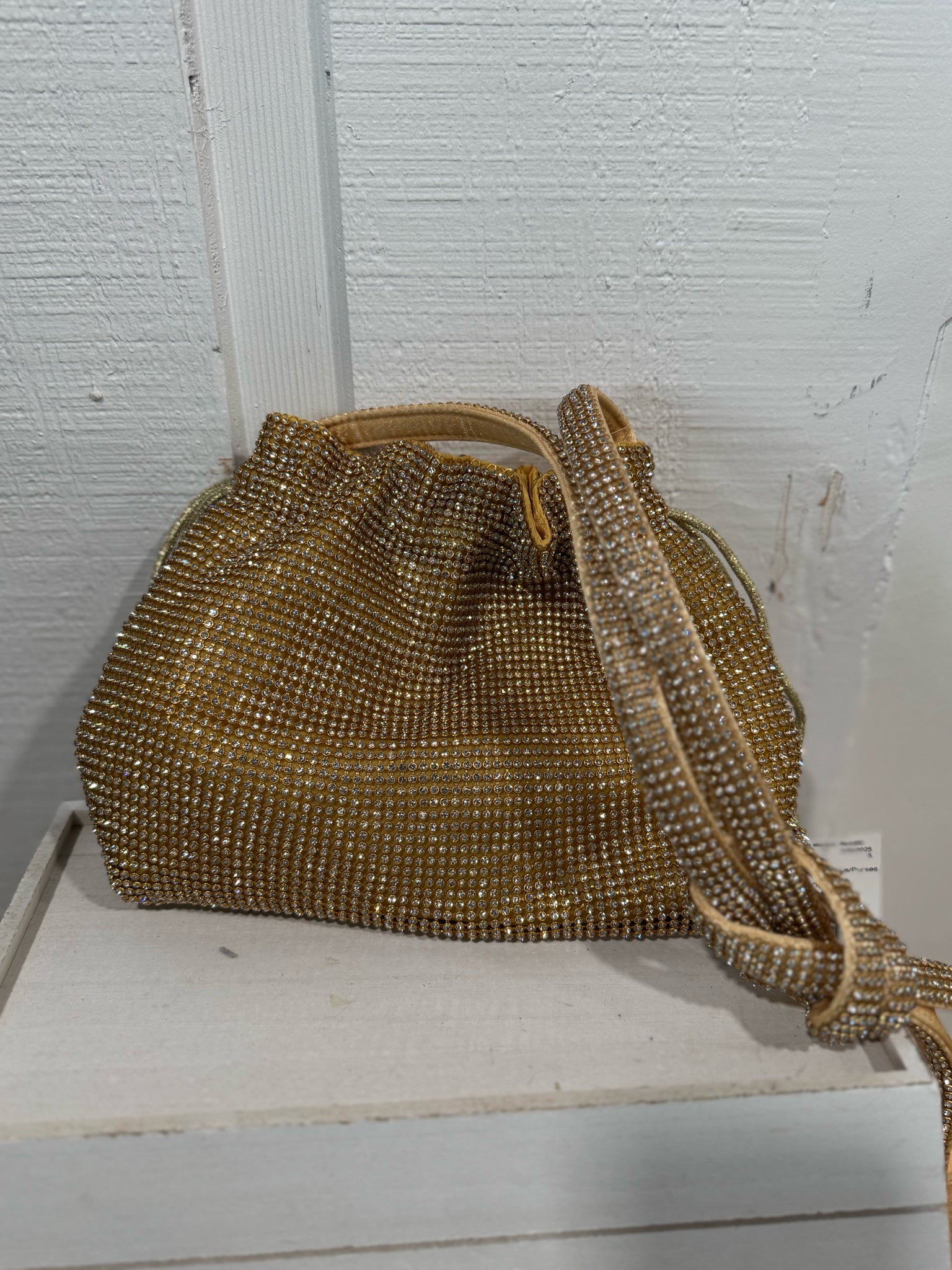No Brand Gold Purse