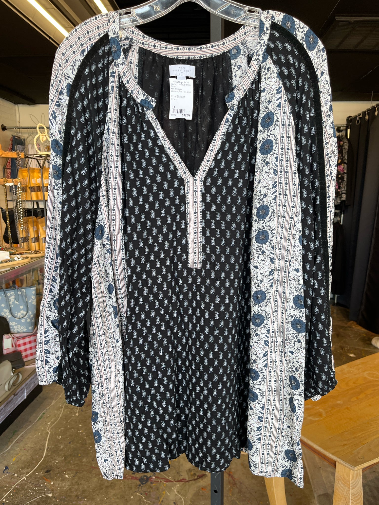 New Directions Plus Tops Size 3X Blouse
