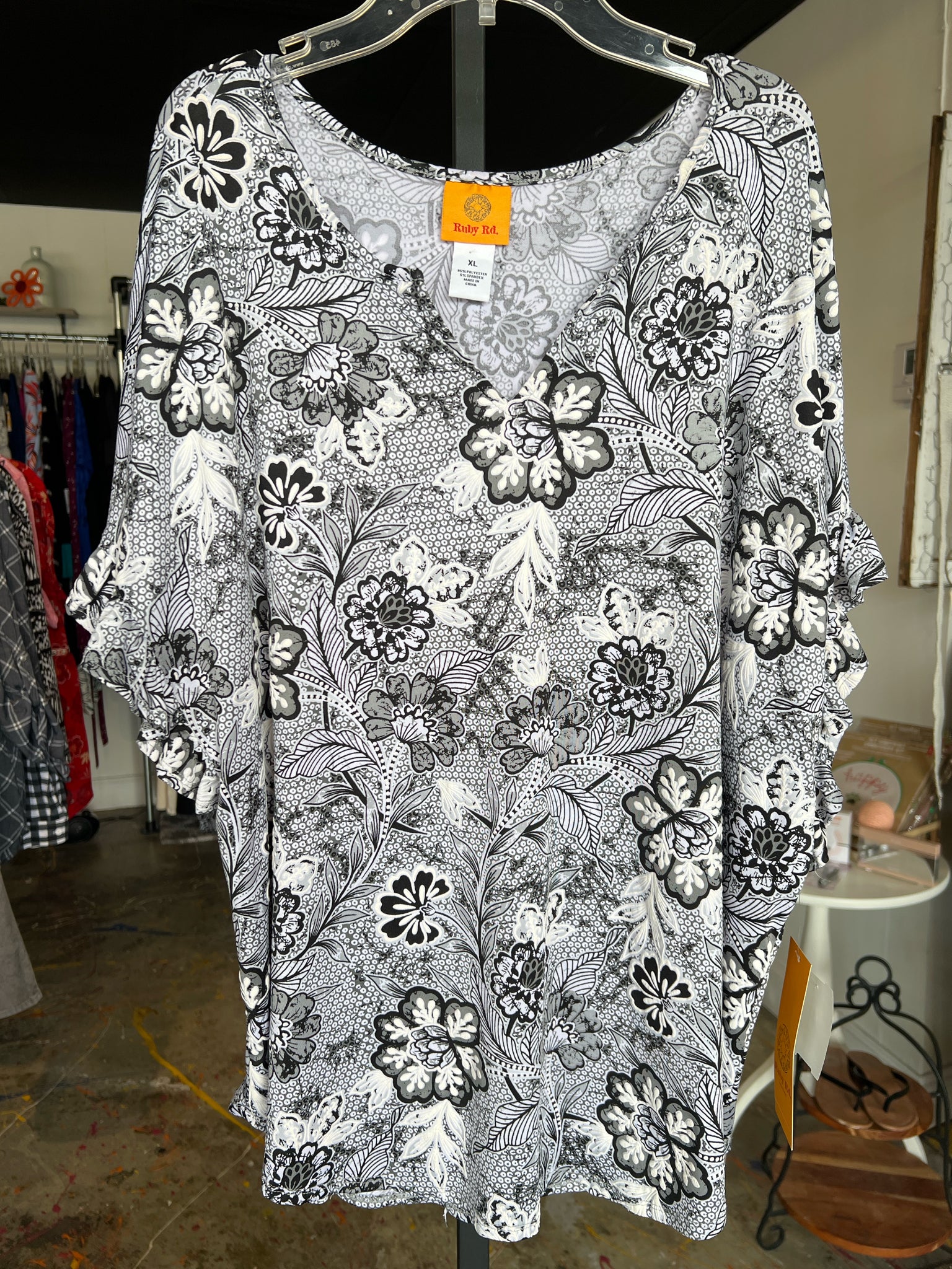 Ruby Rd. Womens Tops Size XL Shirt