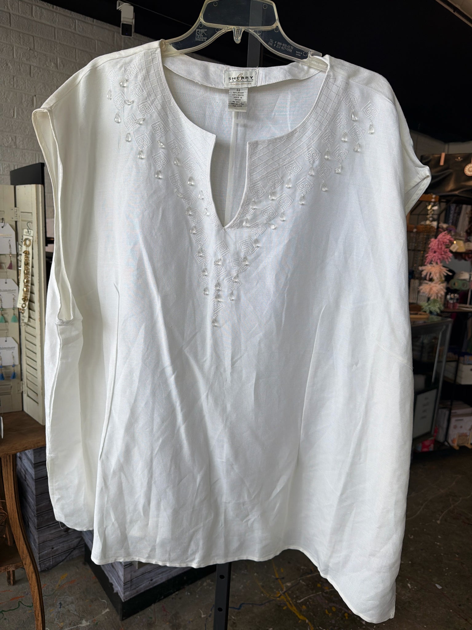 Sherry Taylor Plus Tops Size 32 Blouse