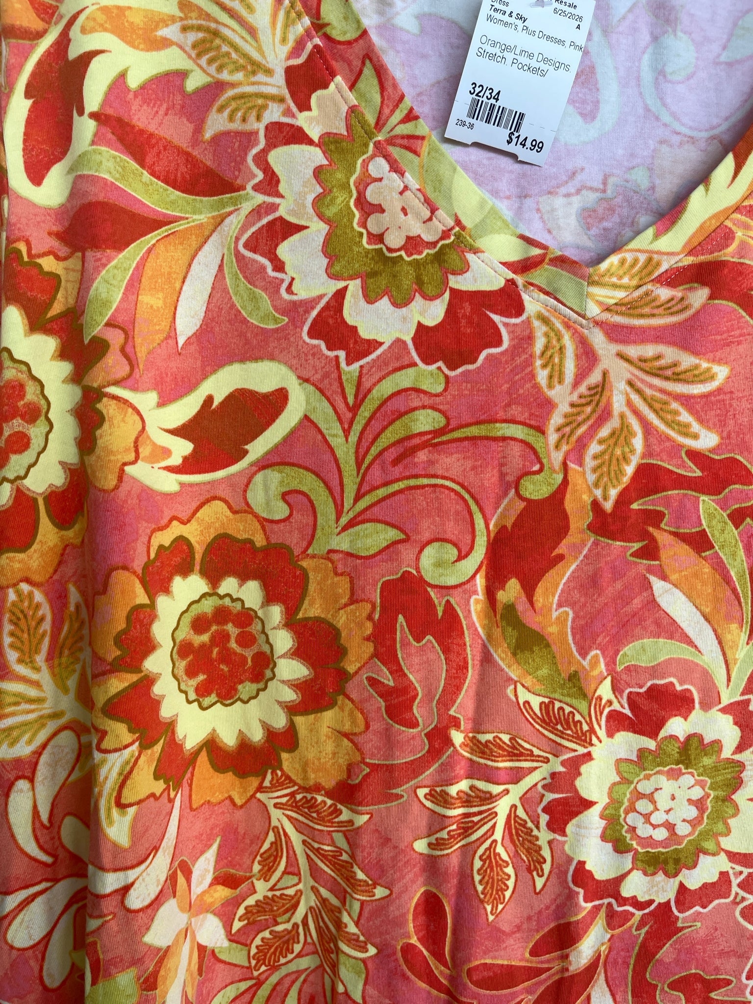 Terra & Sky Plus Dresses Size 32/34 Dress