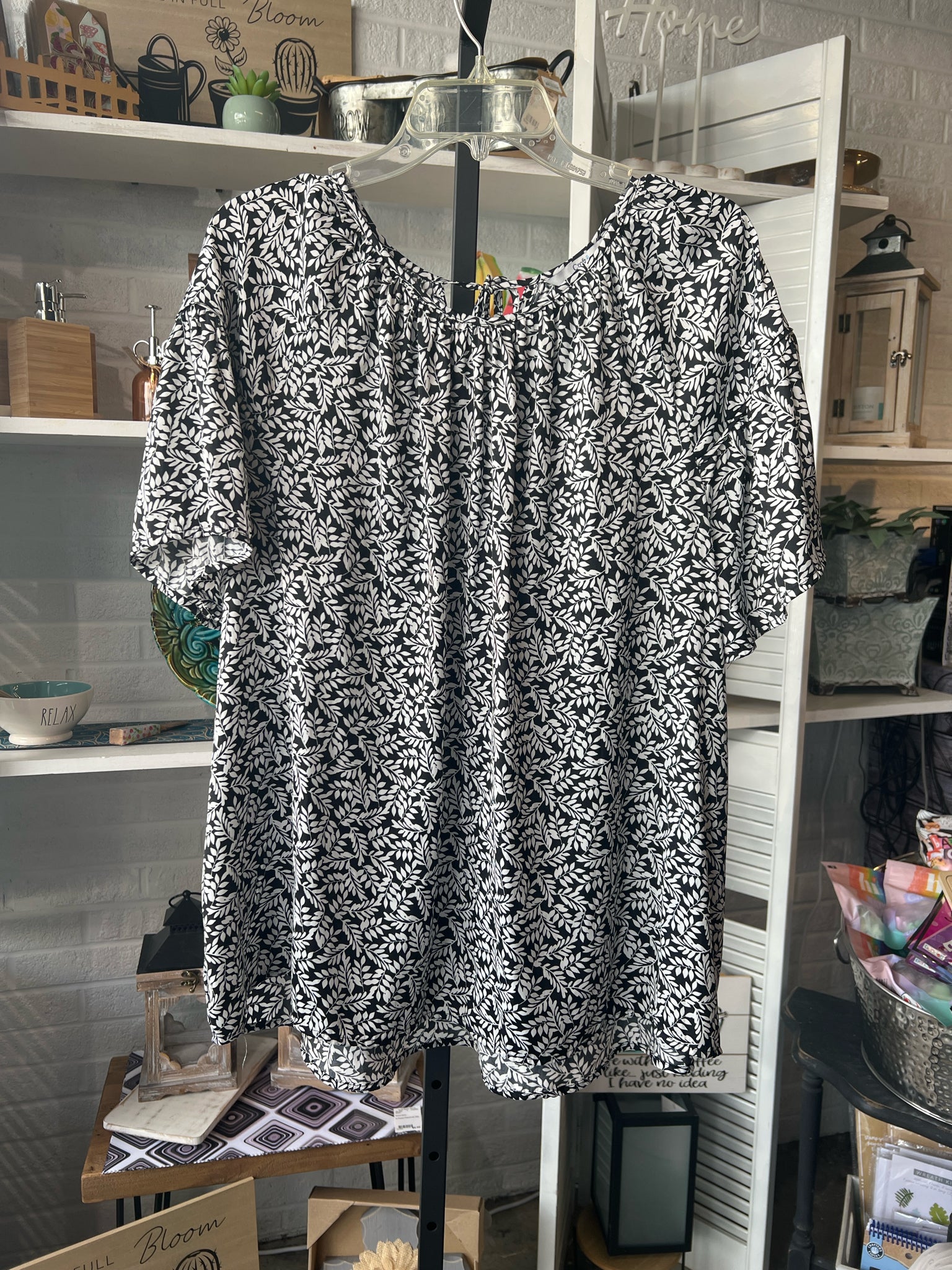 Croft & Barrow Plus Tops Size 1X Blouse