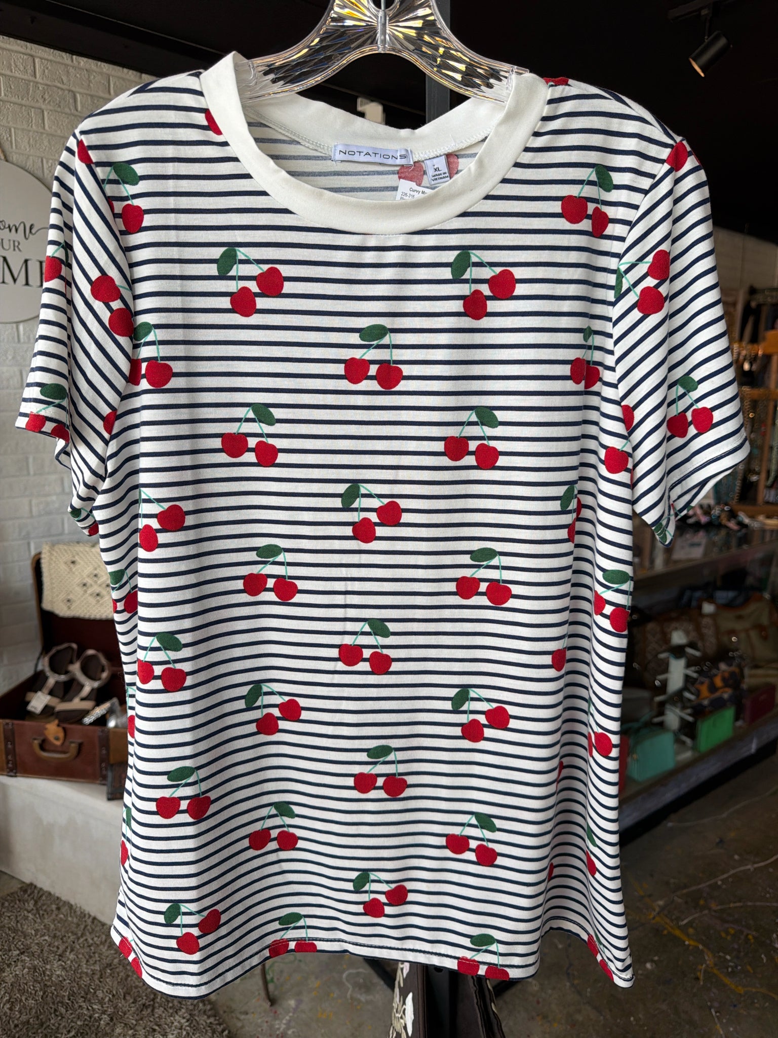 Notations Womens Tops Size XL Blouse