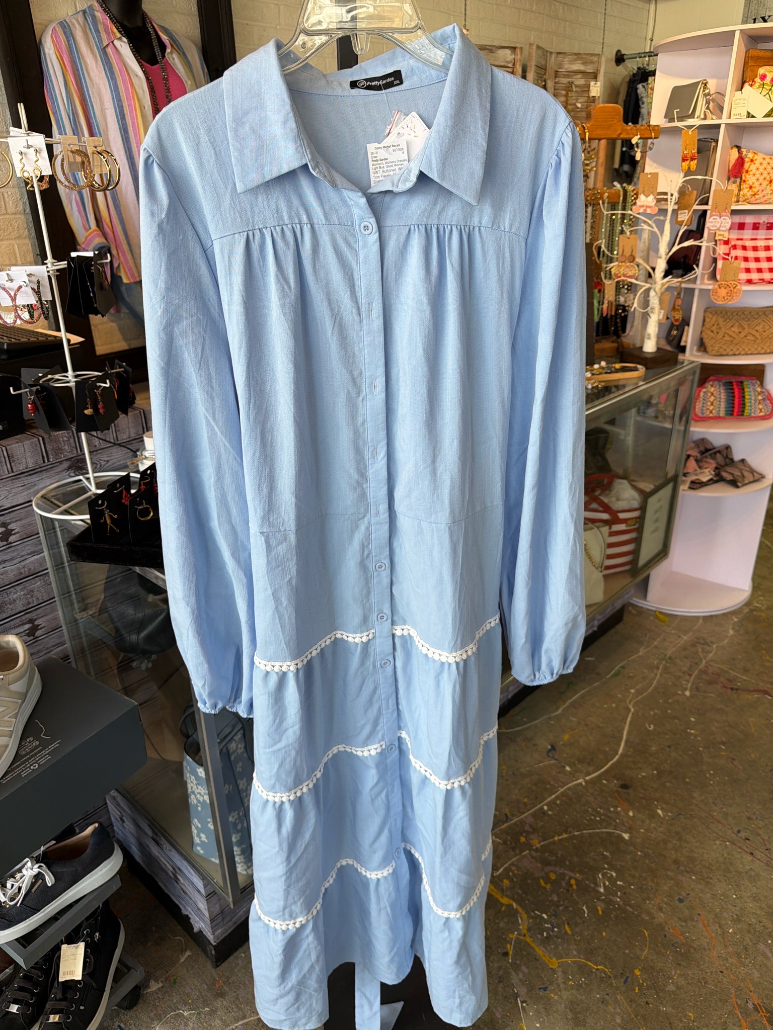 Pretty Garden Womens Dresses Size XXL Dress