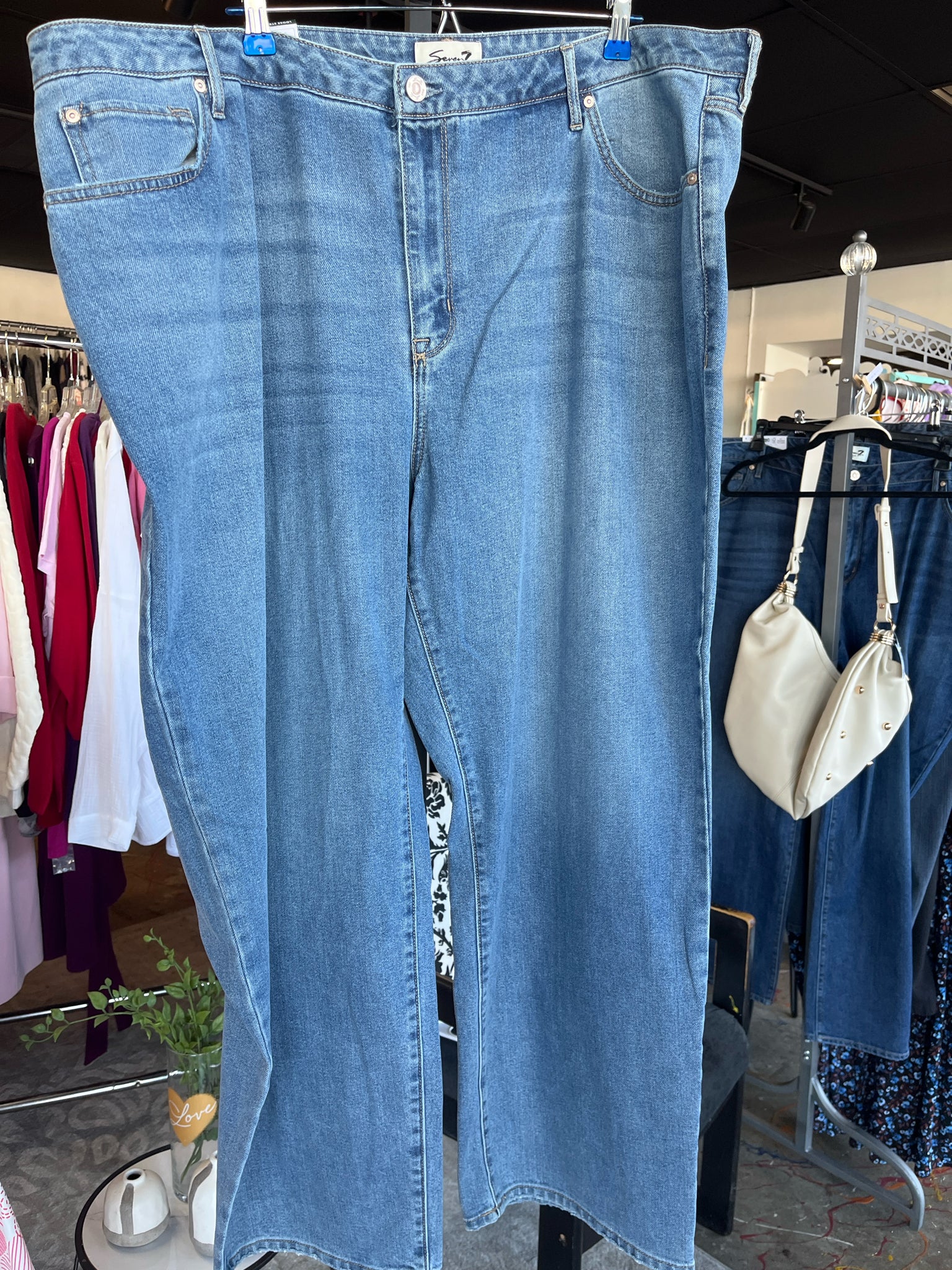 Seven7 Plus Bottoms Size 24W Jeans