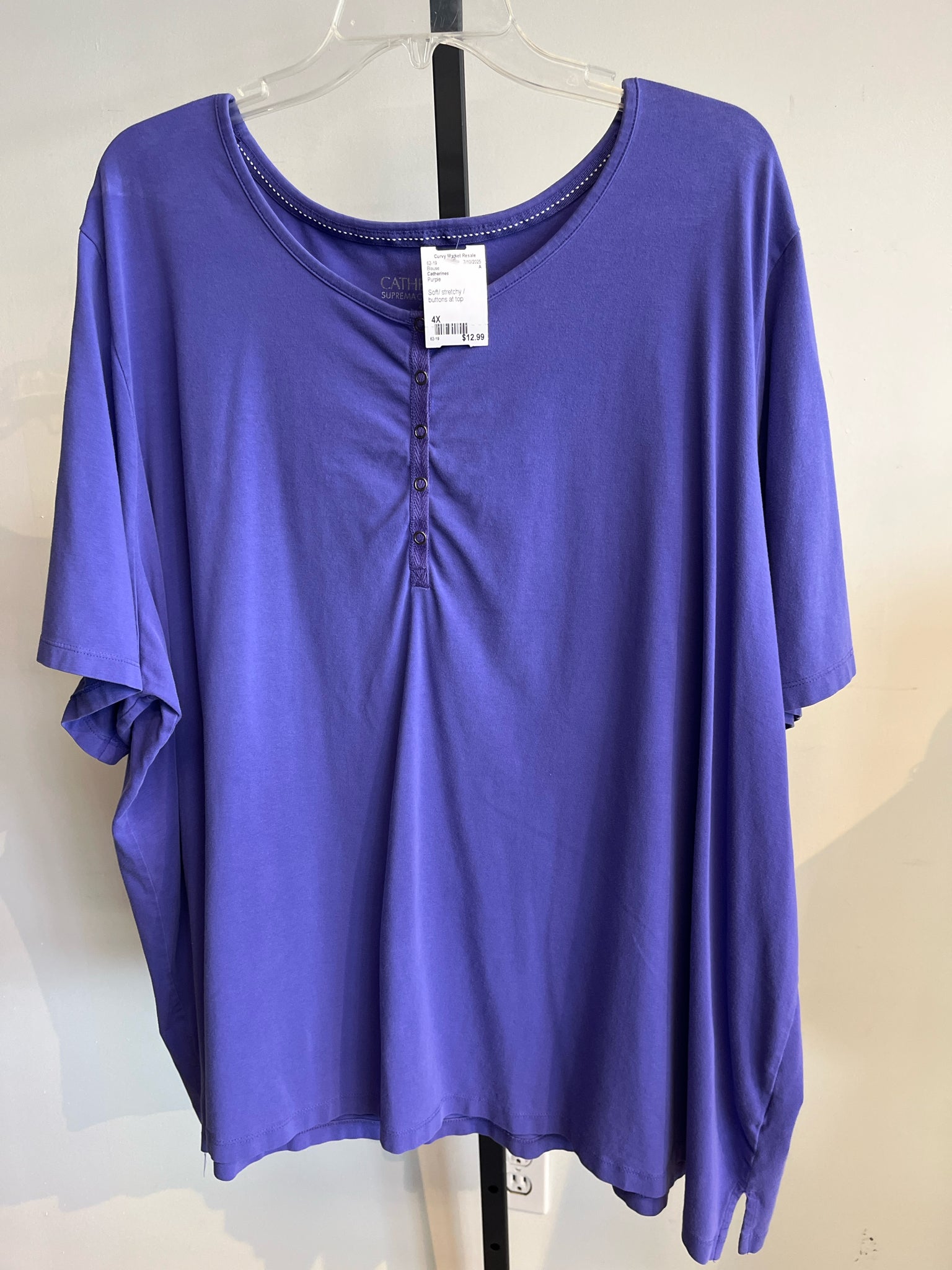 Catherines Size 4X Blouse