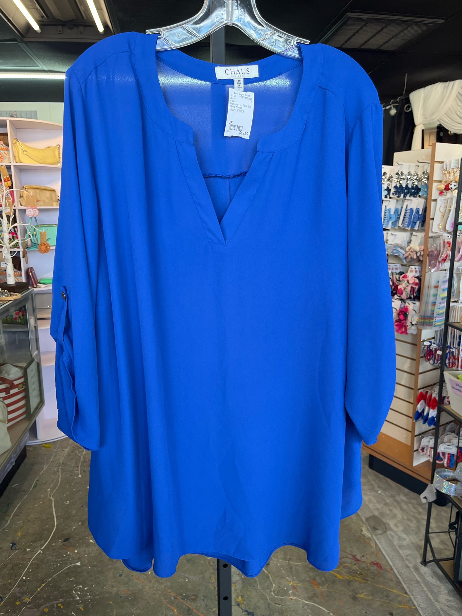 Chaus Plus Tops Size 3X Blouse