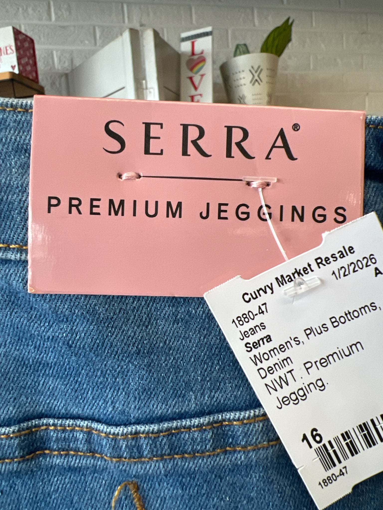 Serra Plus Bottoms Size 16 Jeans