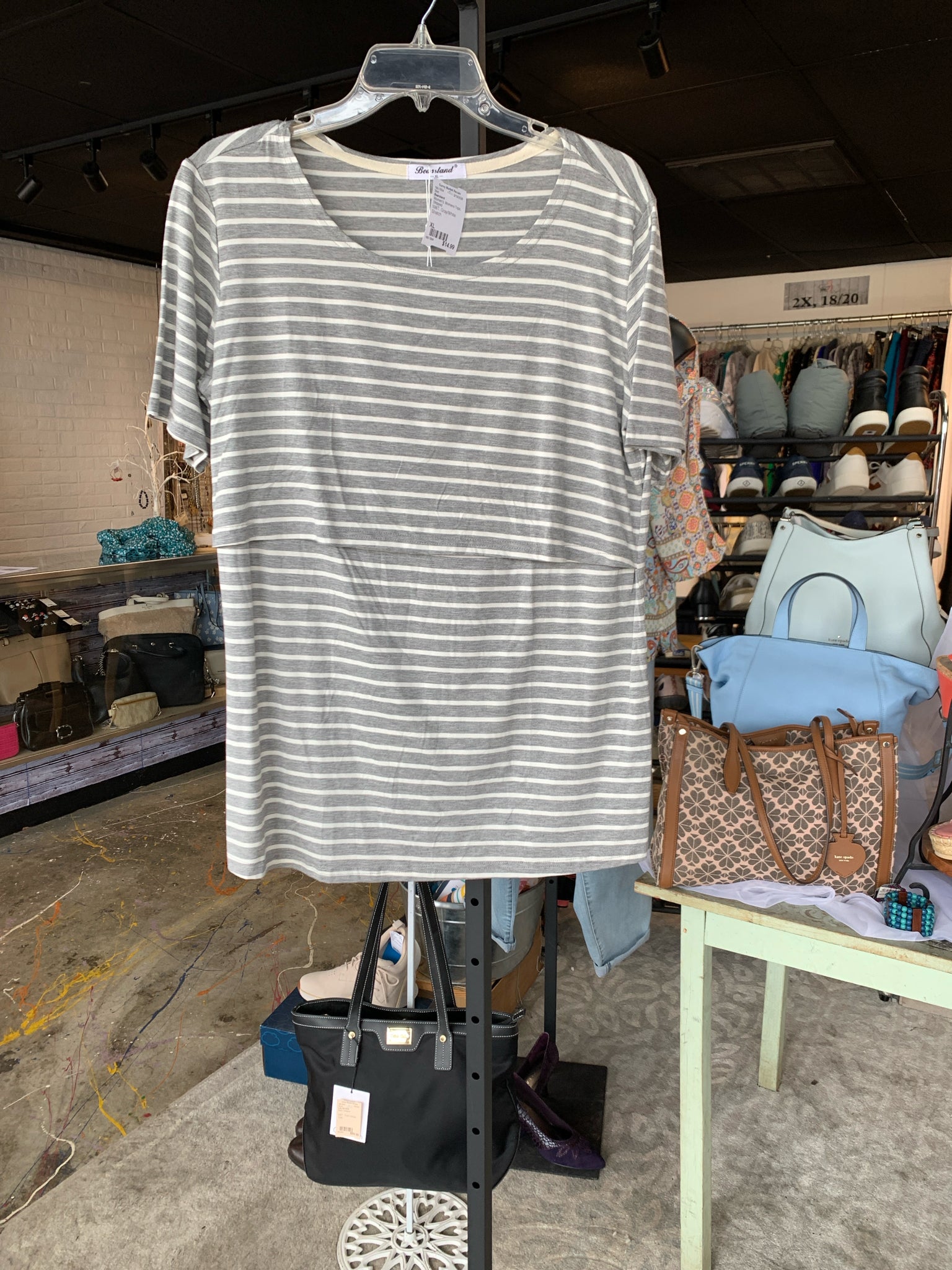 Bearsland Womens Tops Size XL Shirt