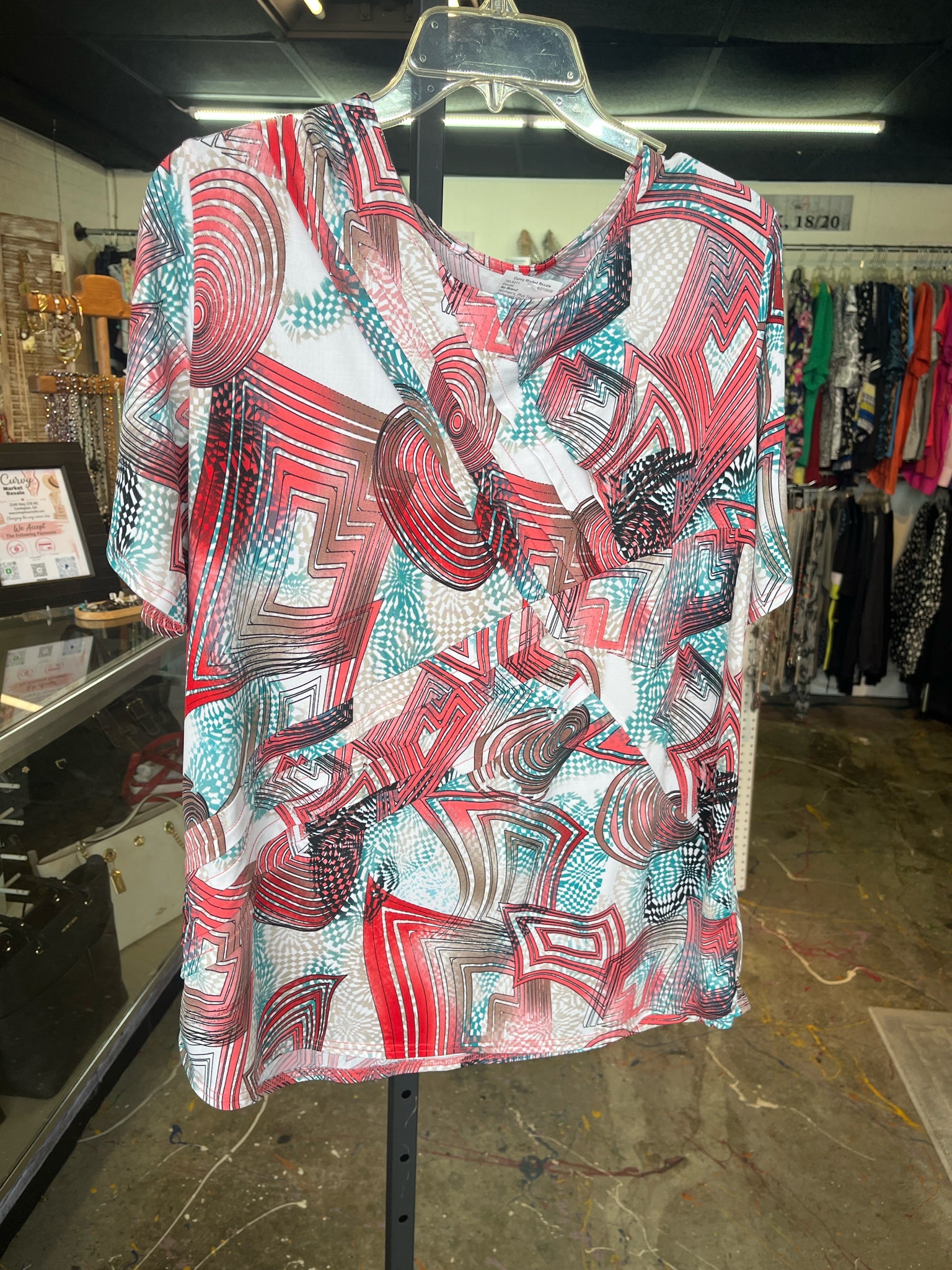 No Brand Plus Tops Size 1X Blouse