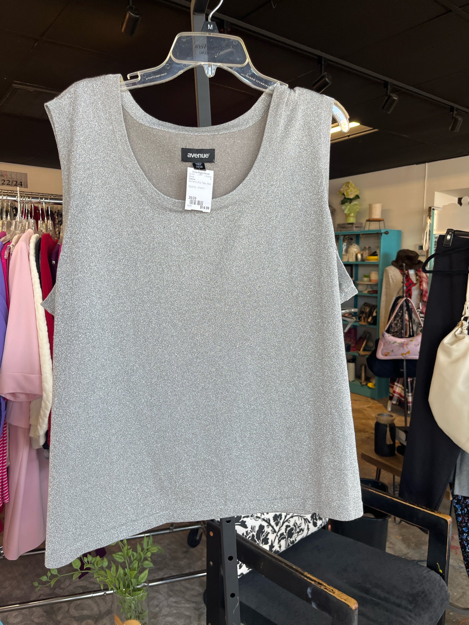 Avenue Plus Tops Size 26/28 Blouse