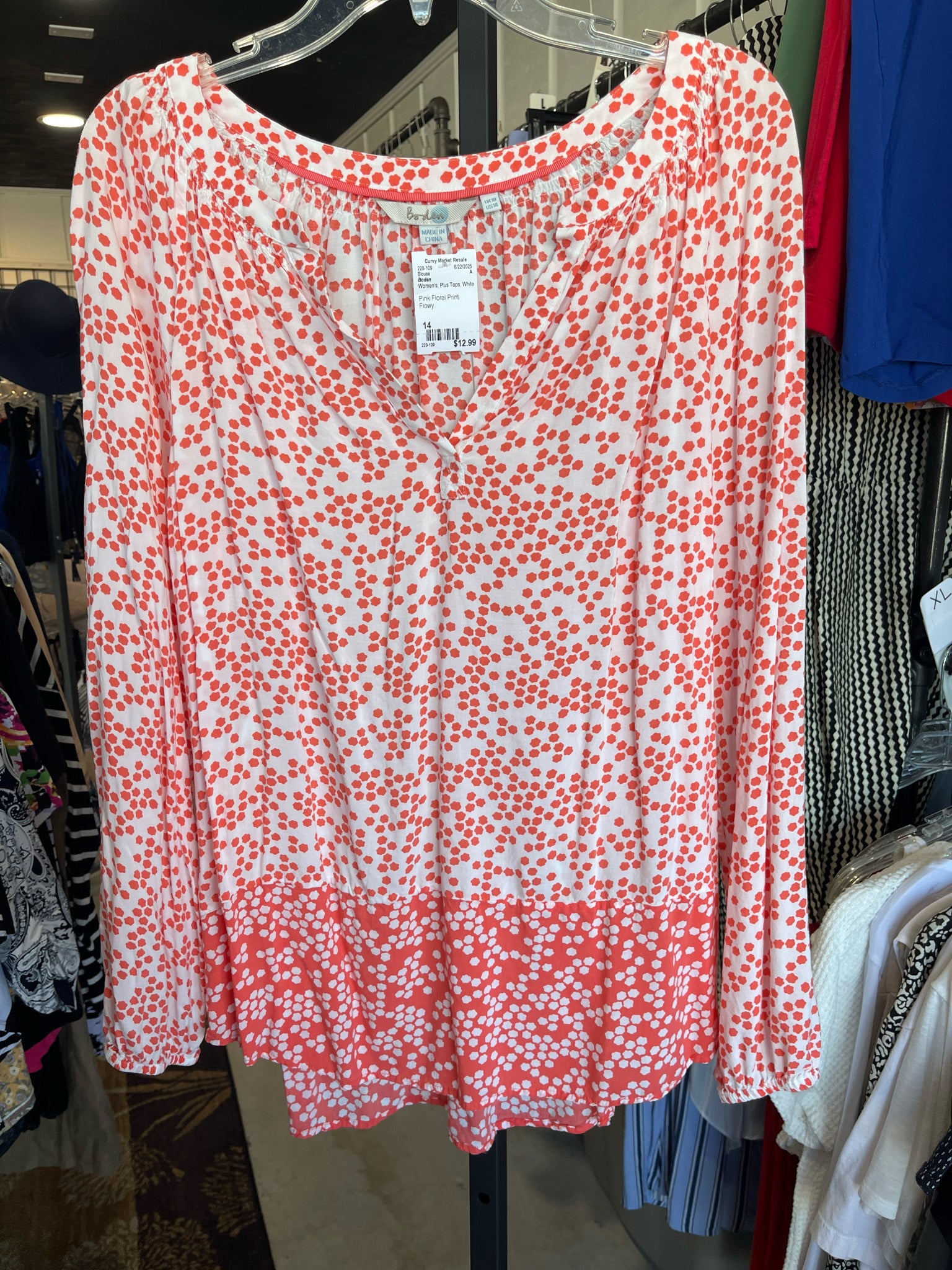 Boden Plus Tops Size 14 Blouse