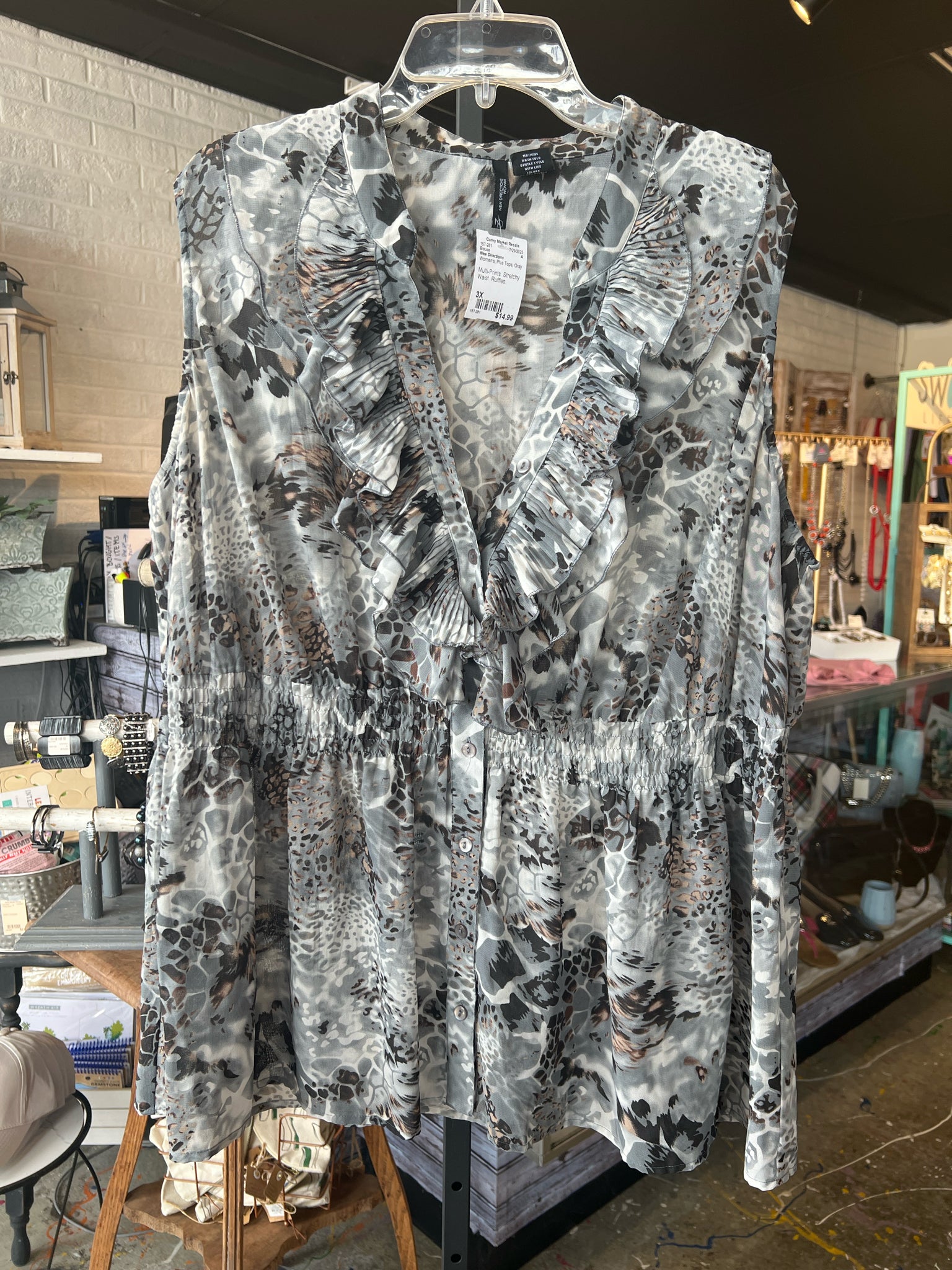 New Directions Plus Tops Size 3X Blouse