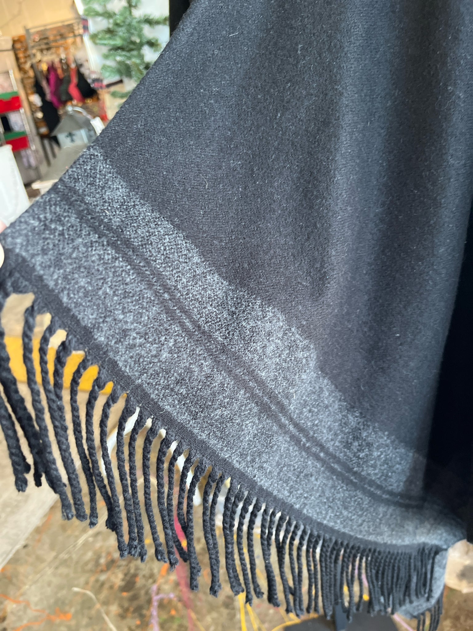 No Brand Charcoal Shawl