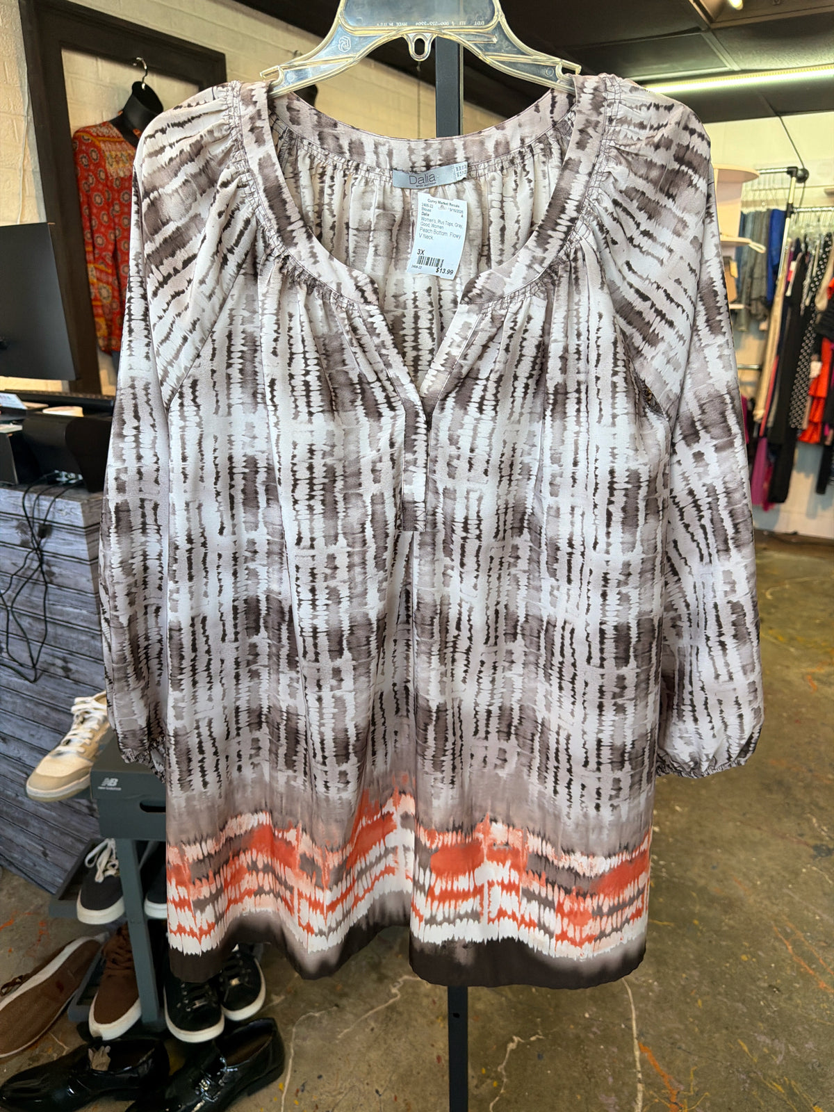 Dalia Plus Tops Size 3X Blouse