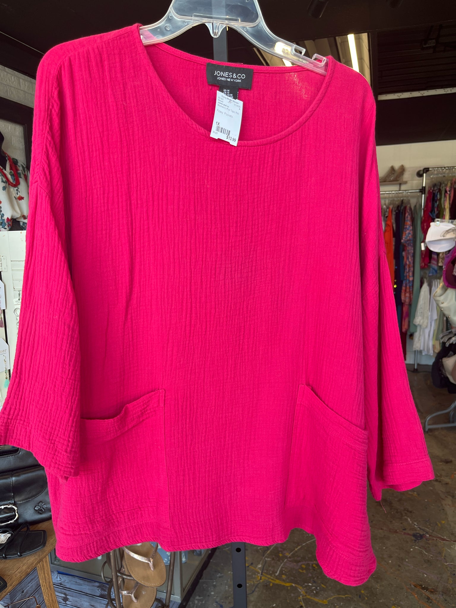 Jones and co Plus Tops Size 1X Blouse