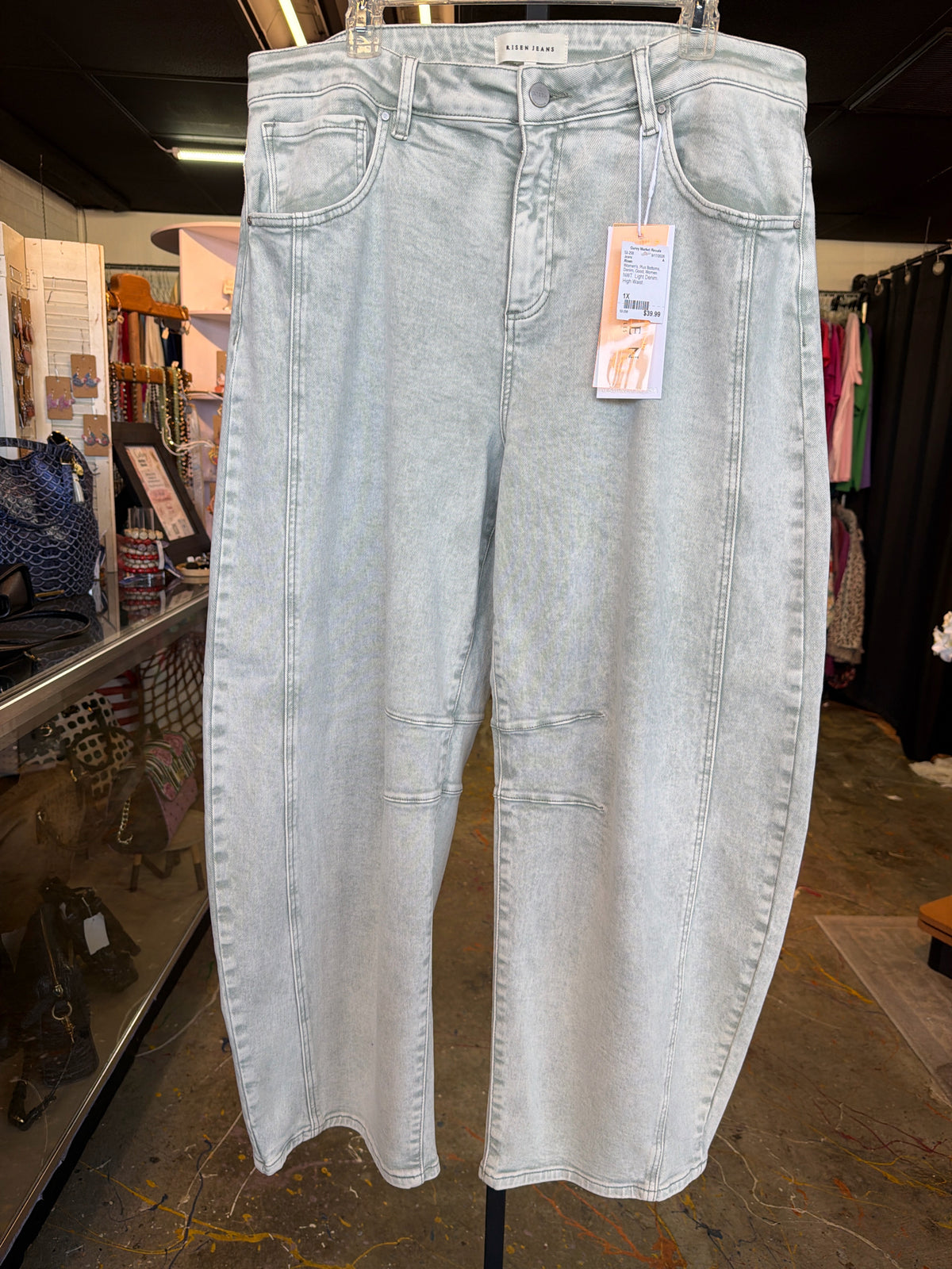 Risen Plus Bottoms Size 1X Jeans