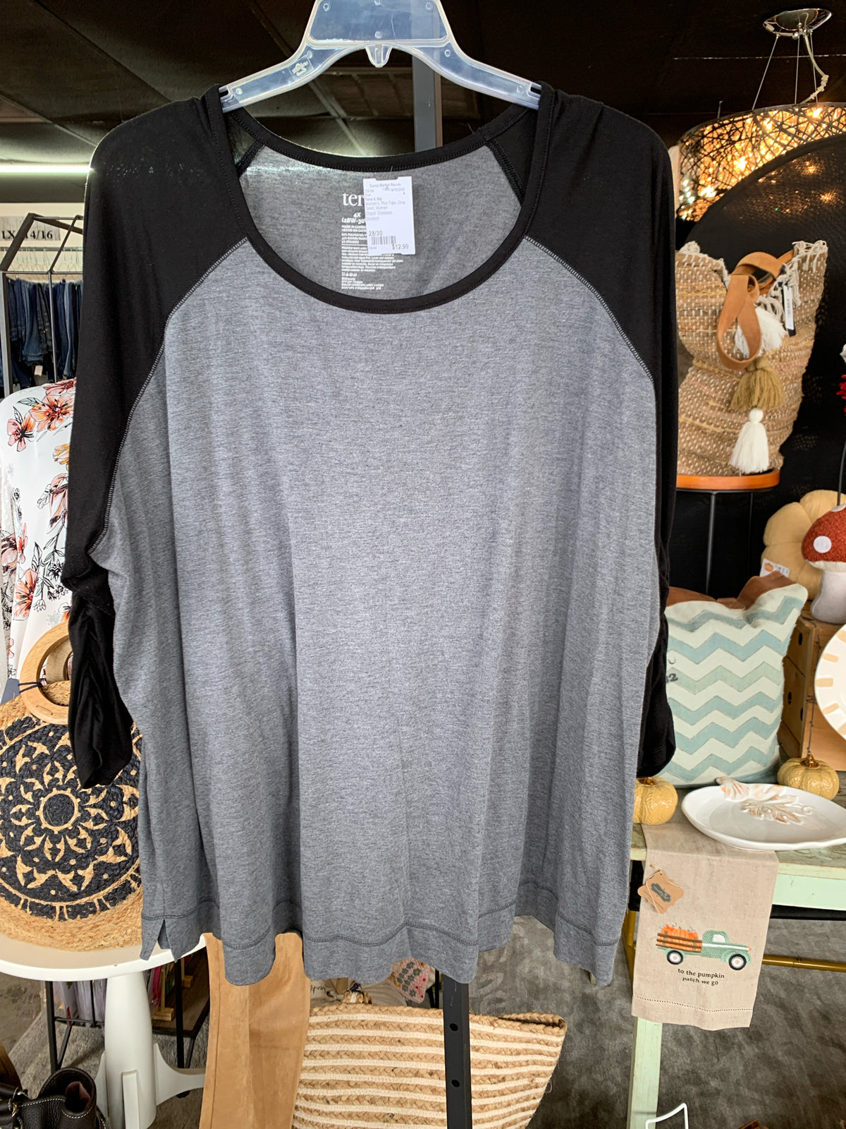 Terra & Sky Plus Tops Size 28/30 Shirt