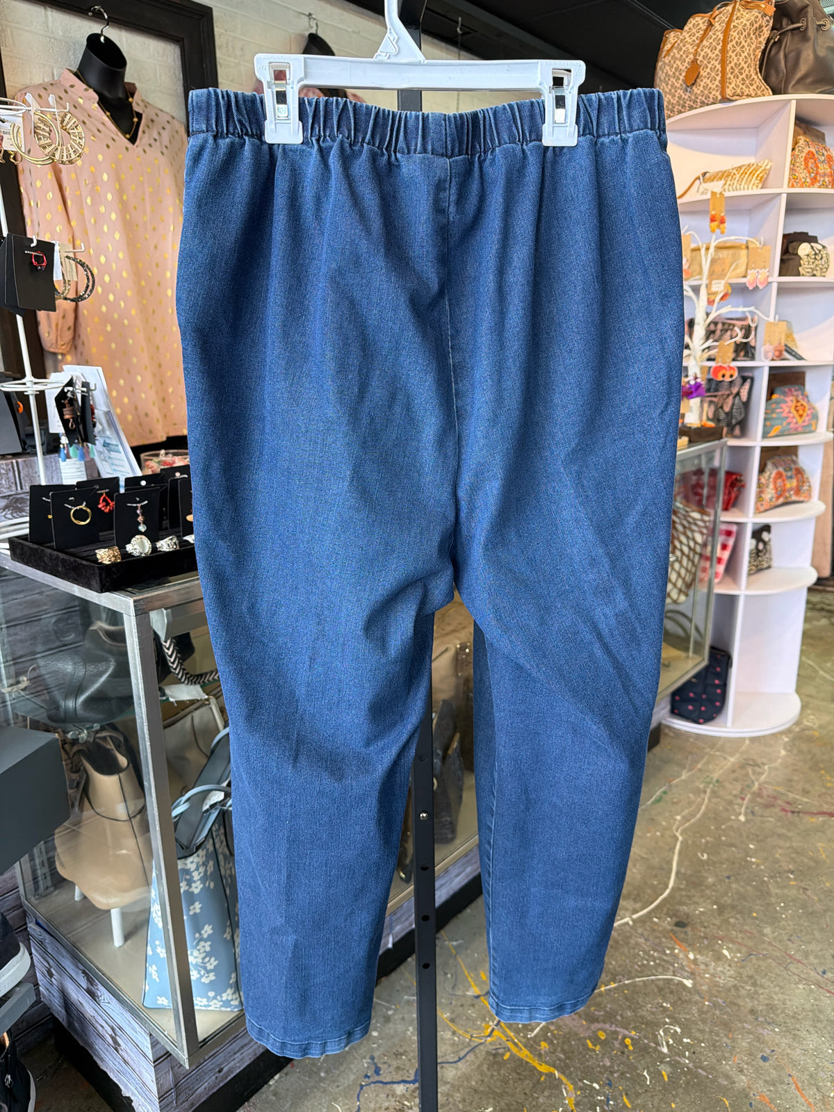 Woman Within Plus Bottoms Size 16W Jeans