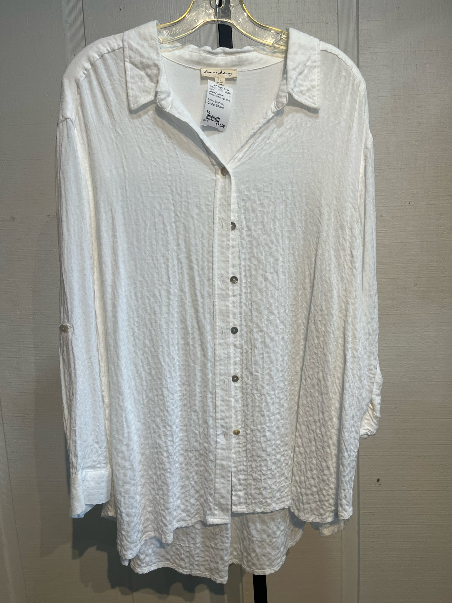Jane and Delancey Plus Tops Size 1X Blouse