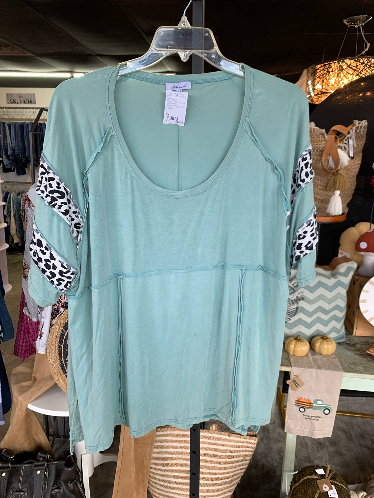 WHITE BIRCH Plus Tops Size 2X Shirt