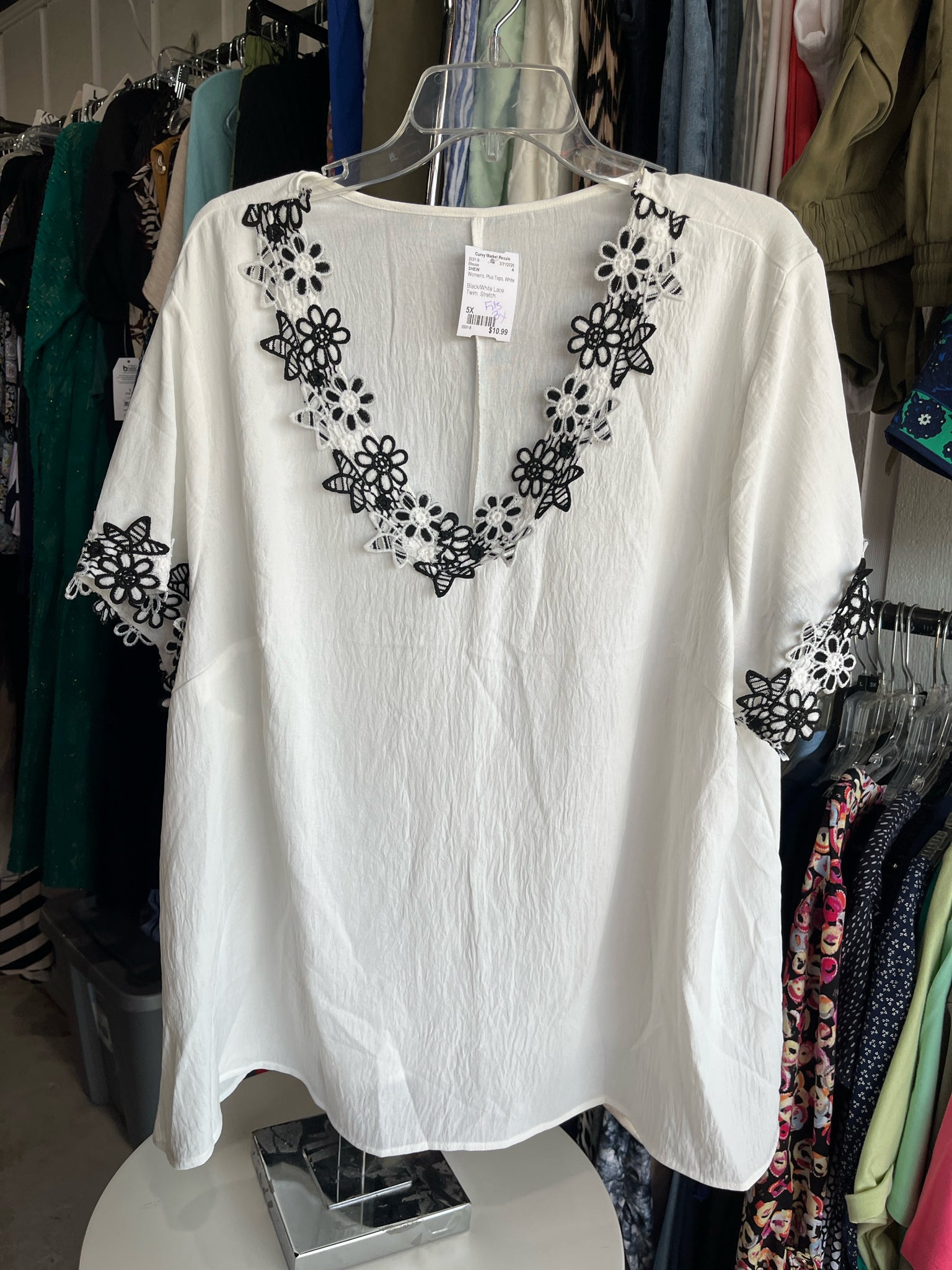 SHEIN Plus Tops Size 5X Blouse