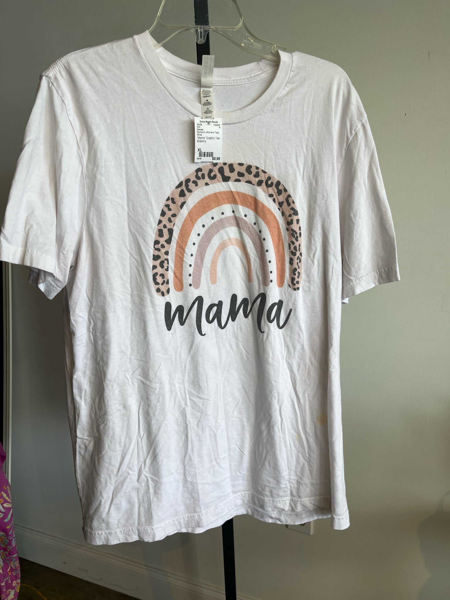 Canvas Womens Tops Size XL Shirt