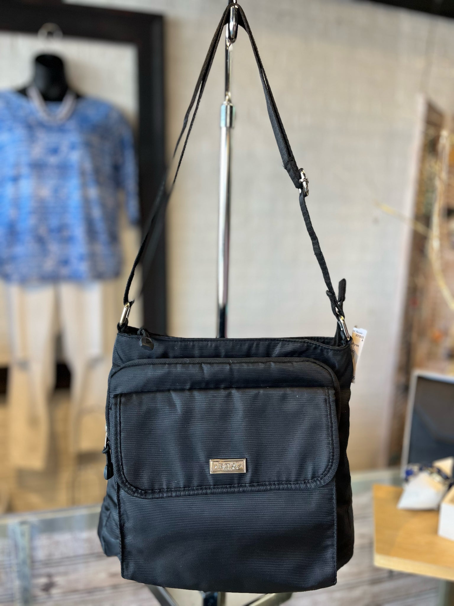 E.T.A Black Purse