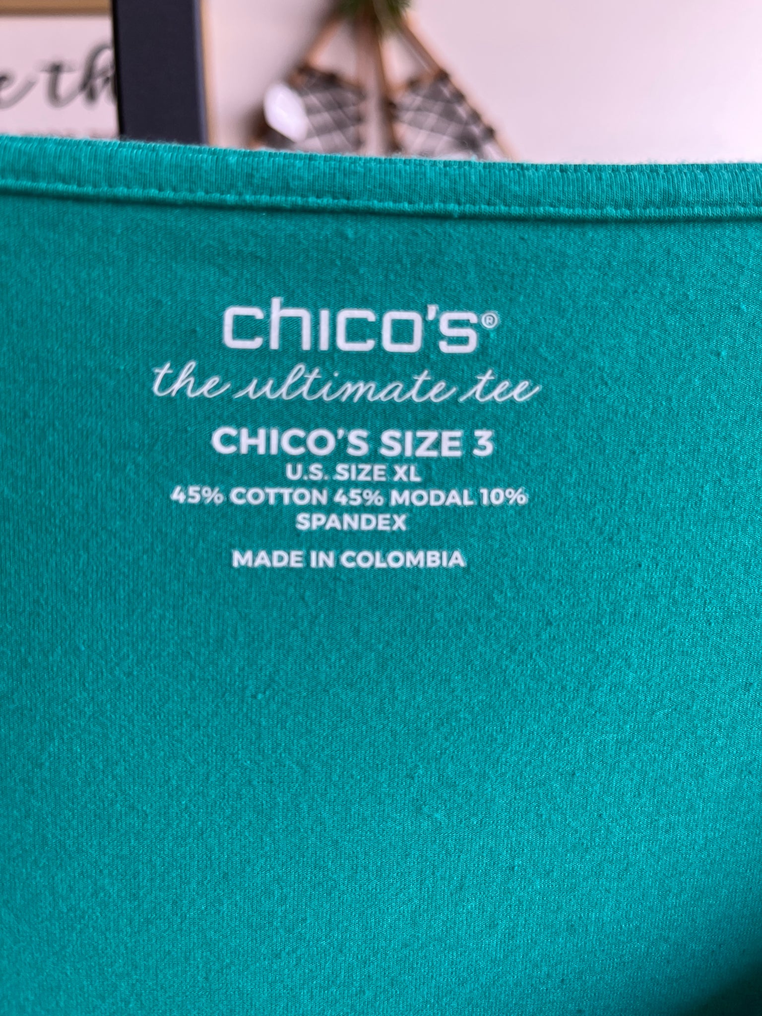 Chicos Womens Tops Size 3 Shirt