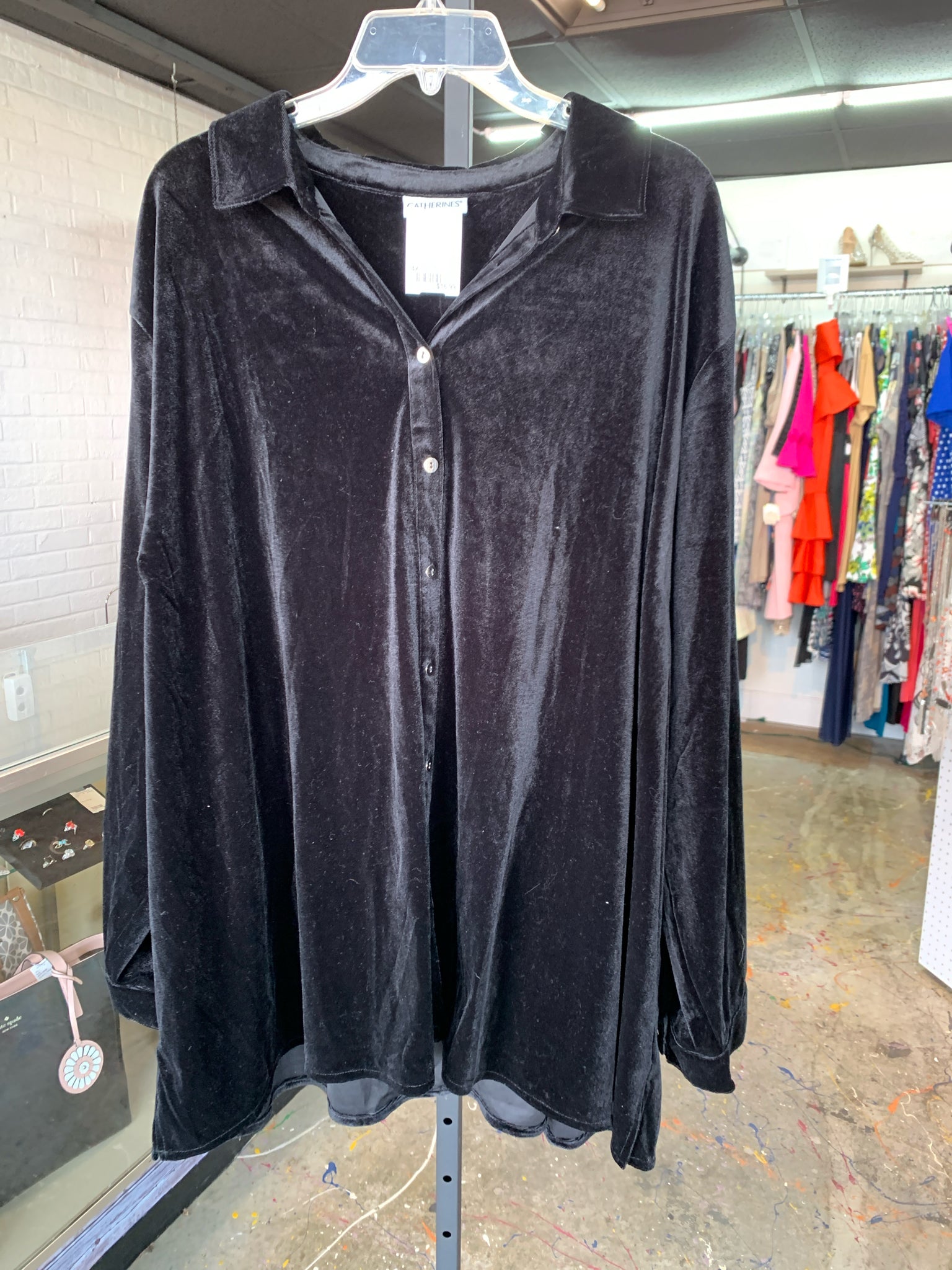 Catherines Plus Tops Size 4X Blouse