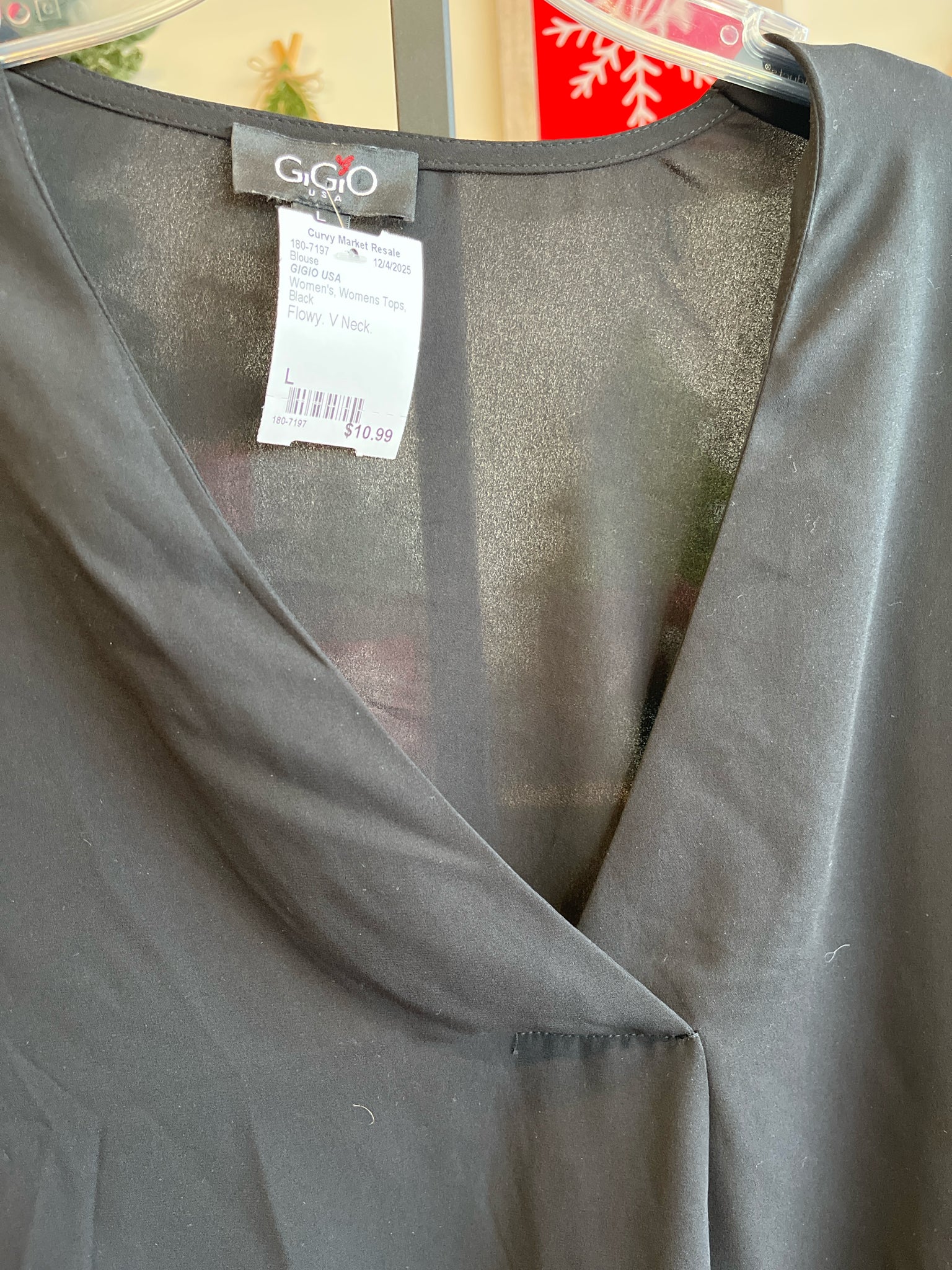 GIGIO USA Womens Tops Size L Blouse