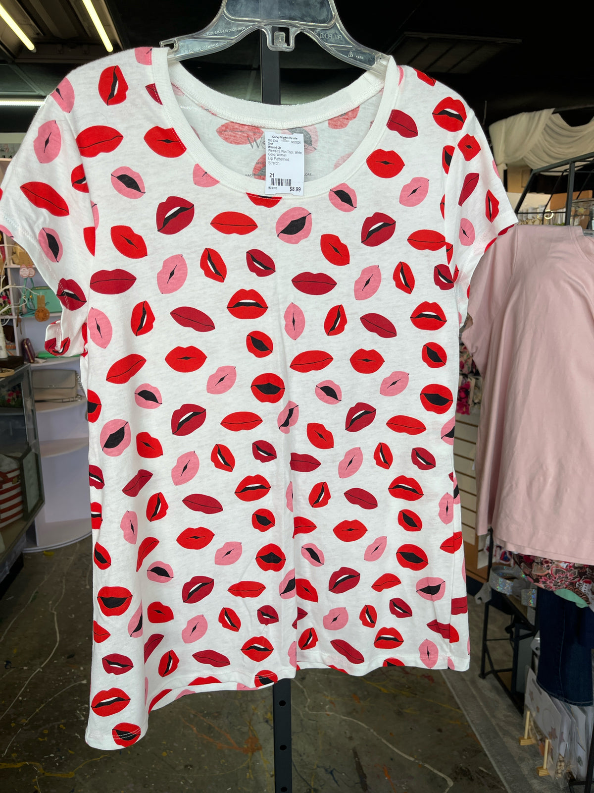 Wound Up Womens Tops Size 21 Shirt