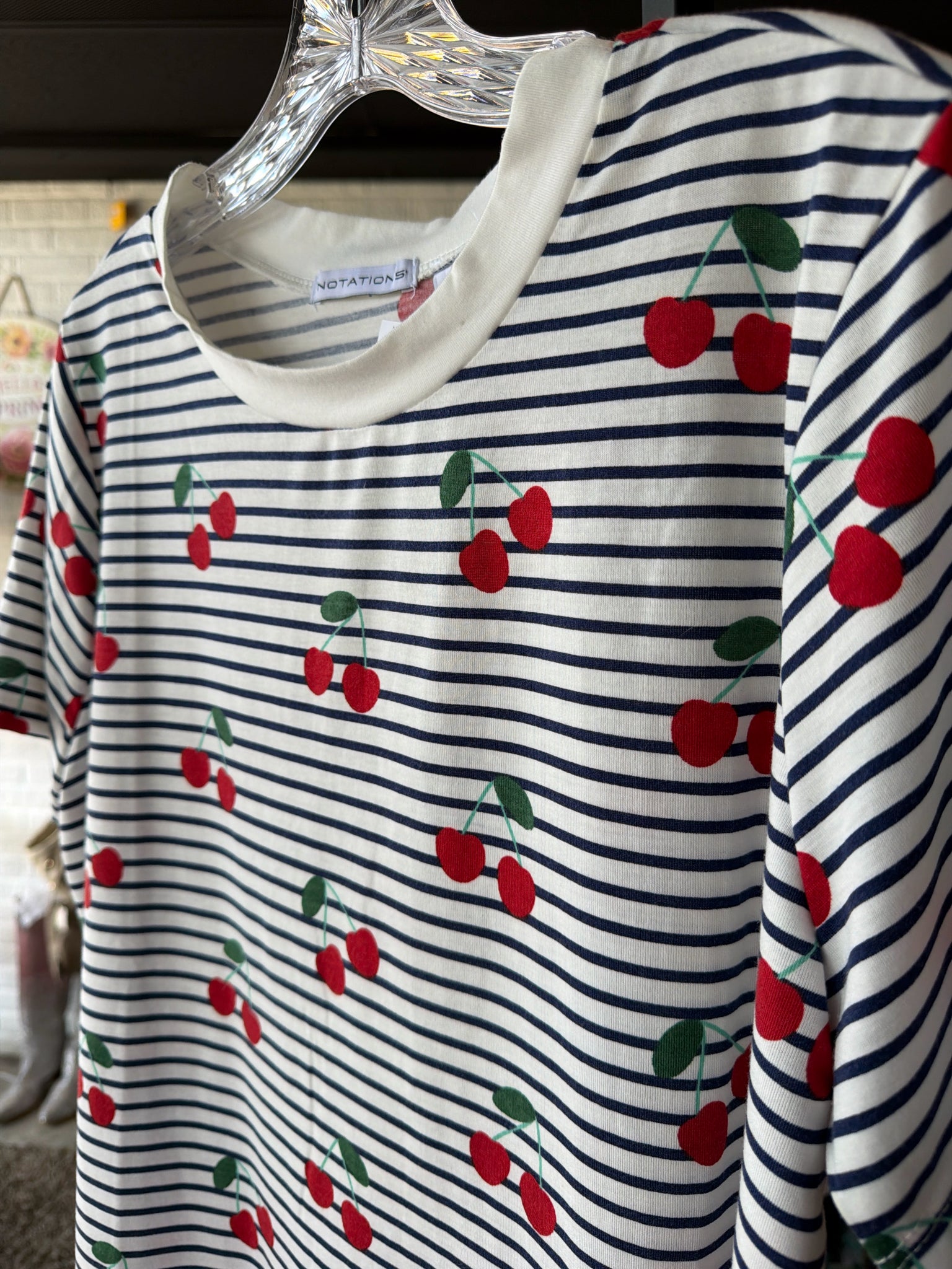 Notations Womens Tops Size XL Blouse