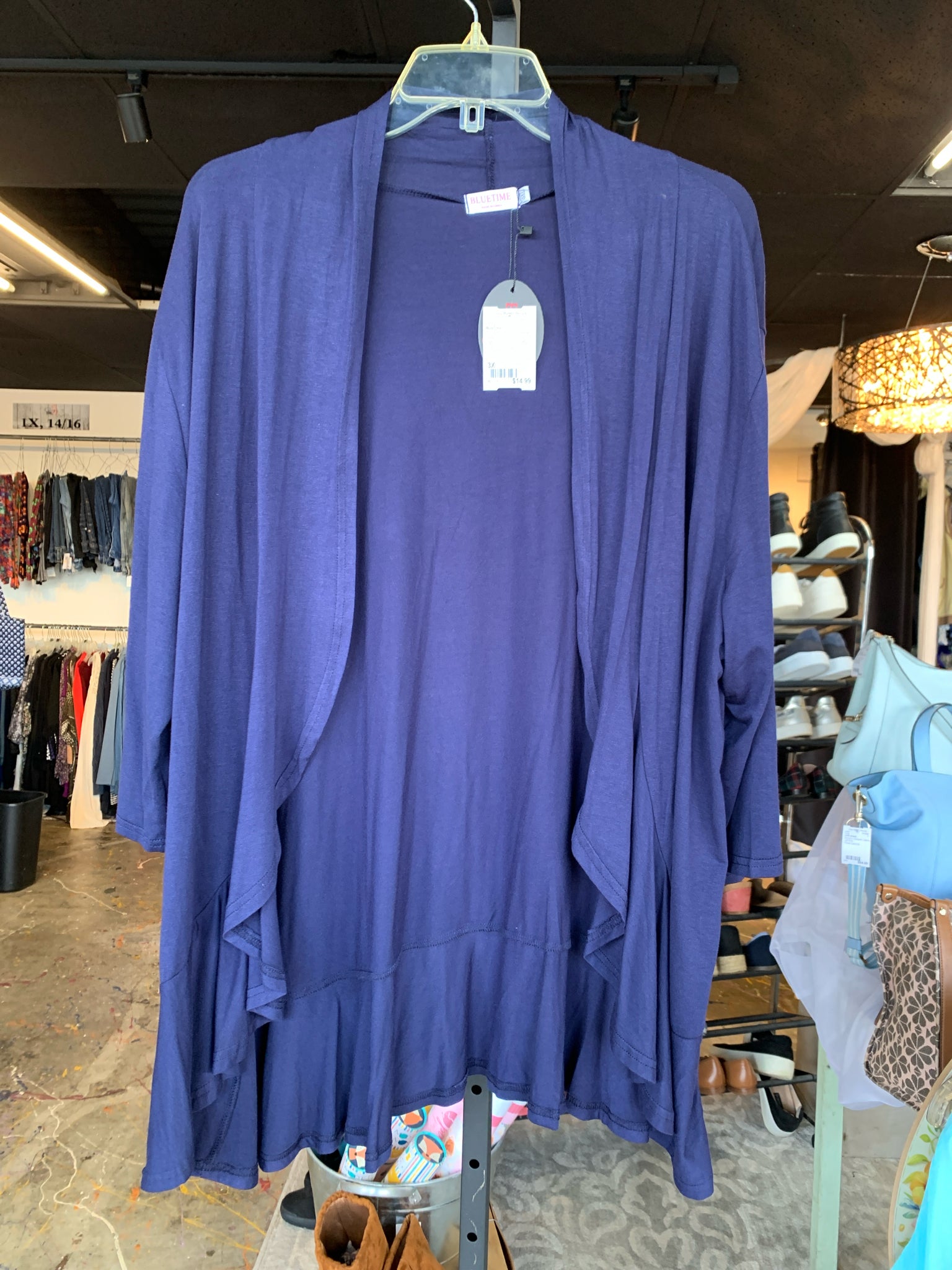 BlueTime Plus Outerwear Size 3X Cardigan