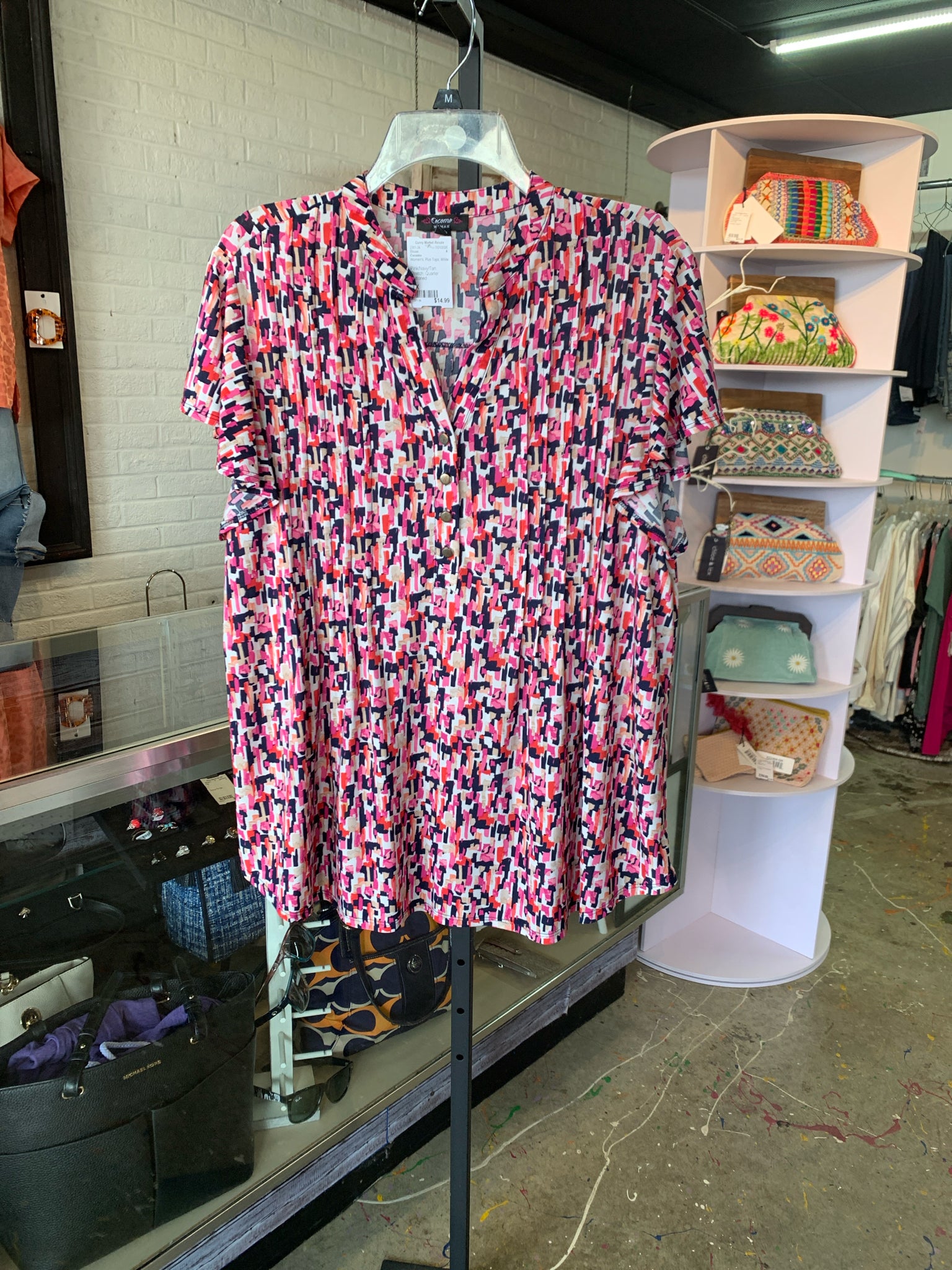Cocomo Plus Tops Size 1X Blouse