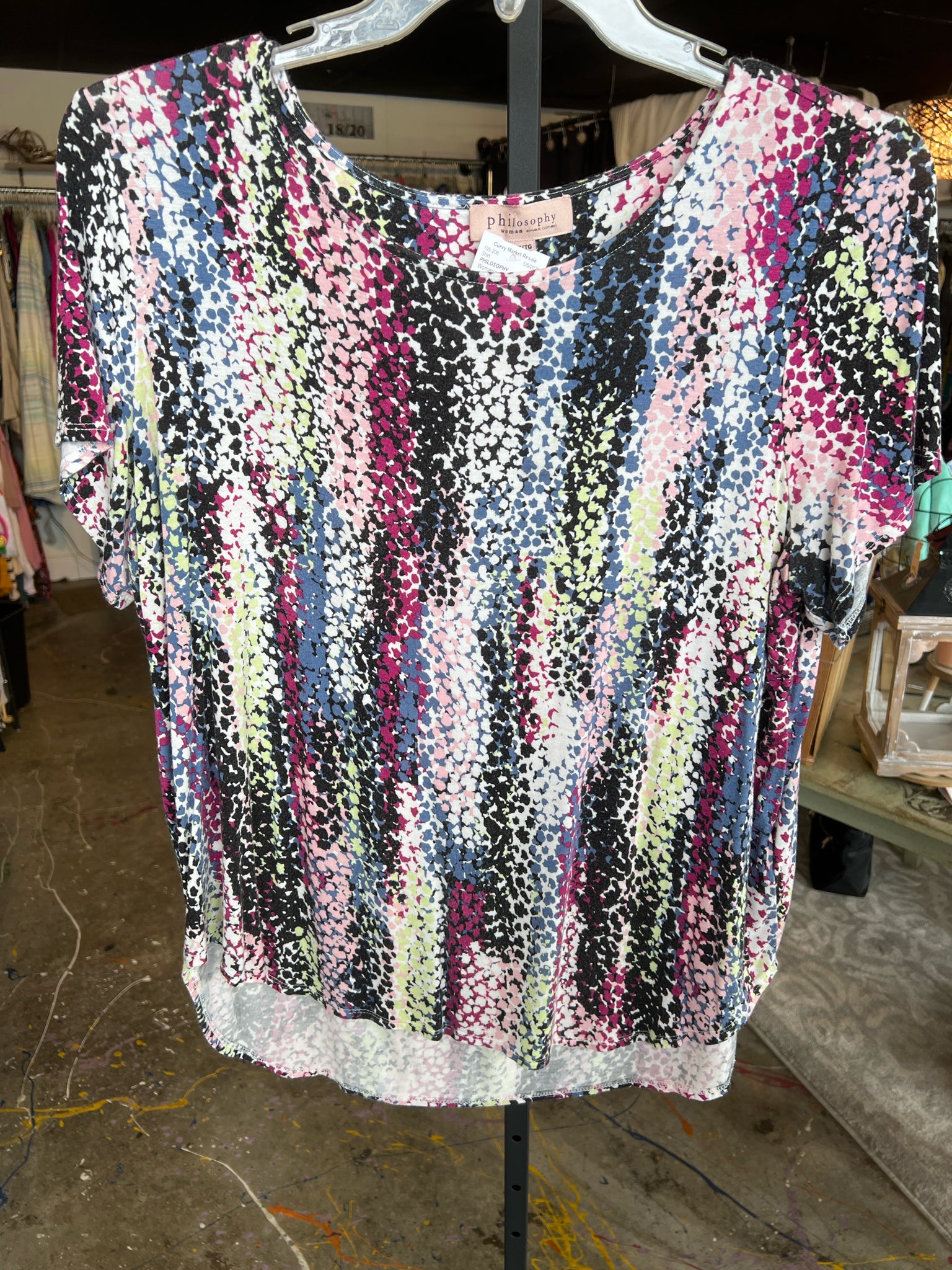PHILOSOPHY Plus Tops Size 1X Shirt