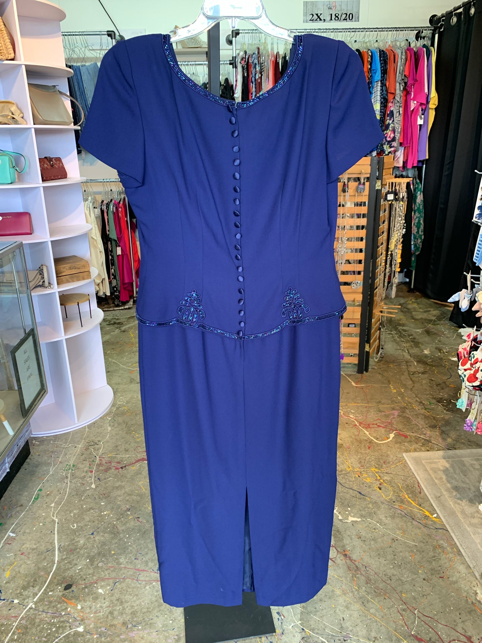 Donna Morgan Plus Dresses Size 14 Formal Wear