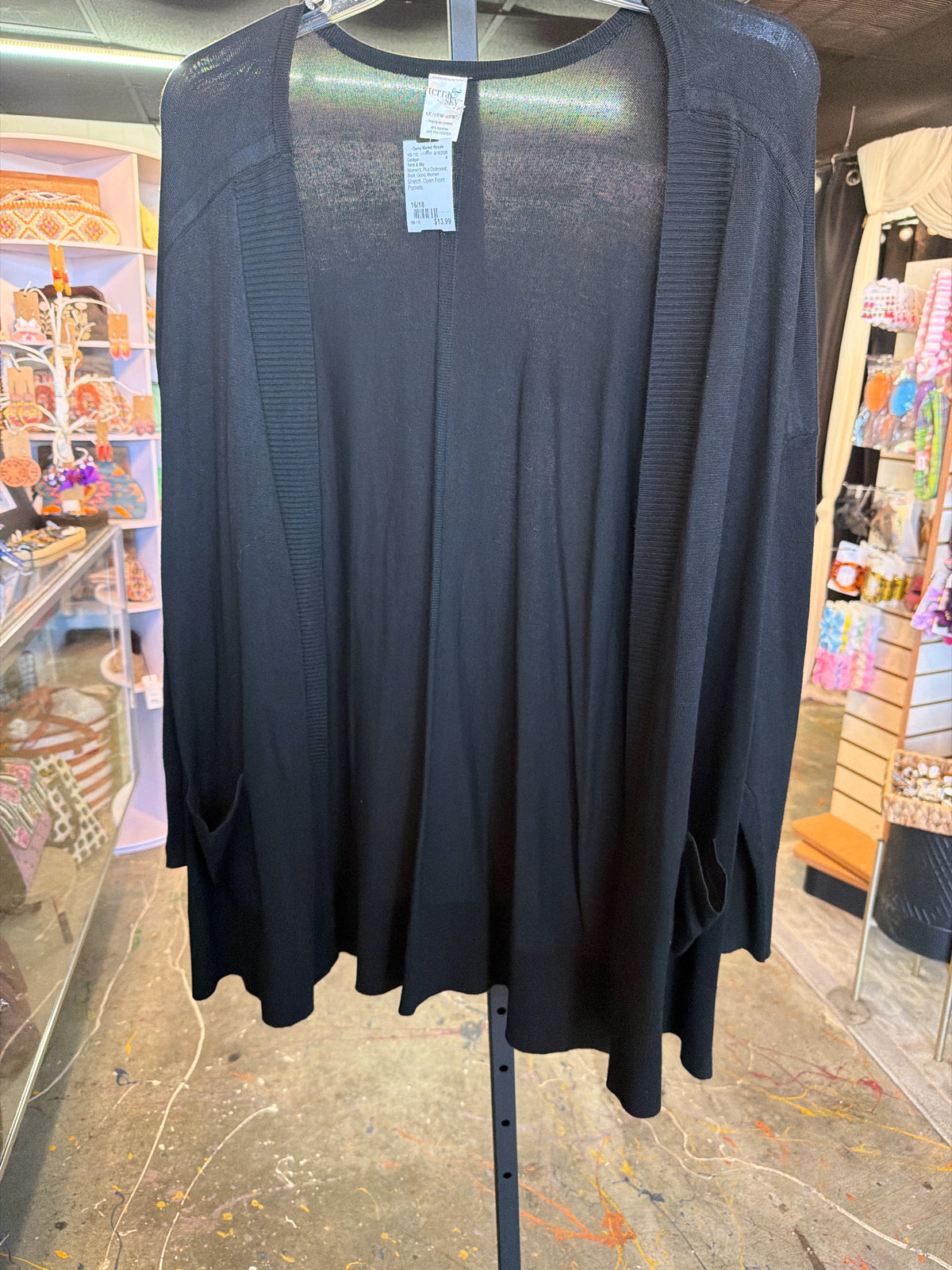 Terra & Sky Plus Outerwear Size 16/18 Cardigan