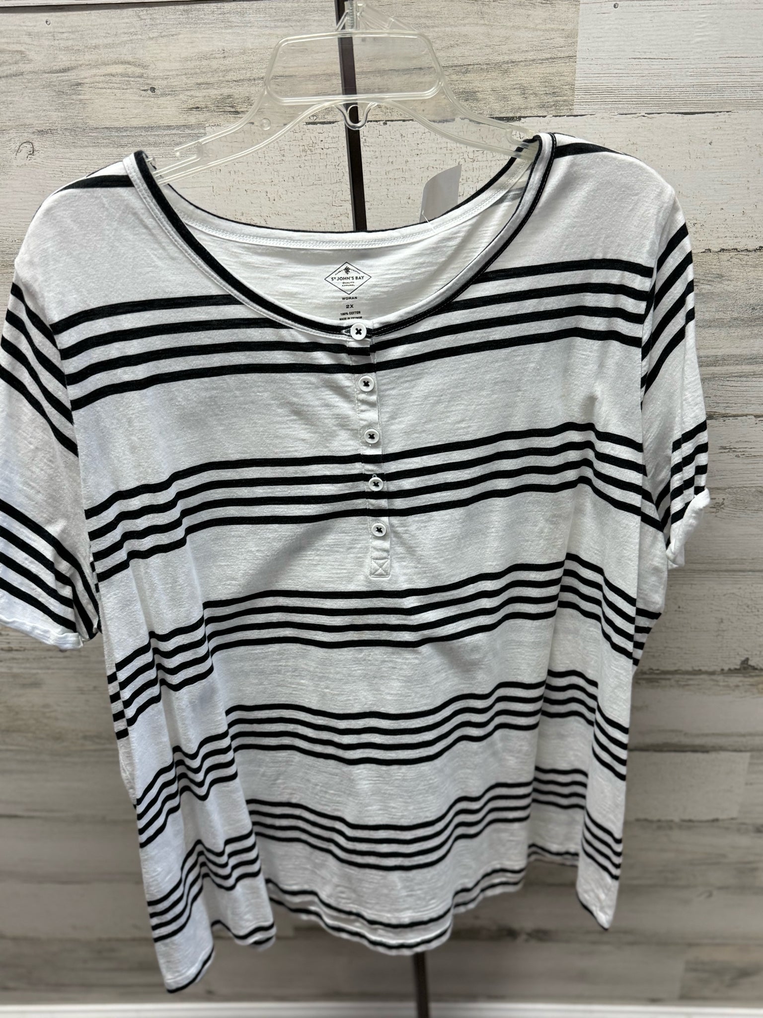 ST JOHN BAY Plus Tops Size 2X Shirt