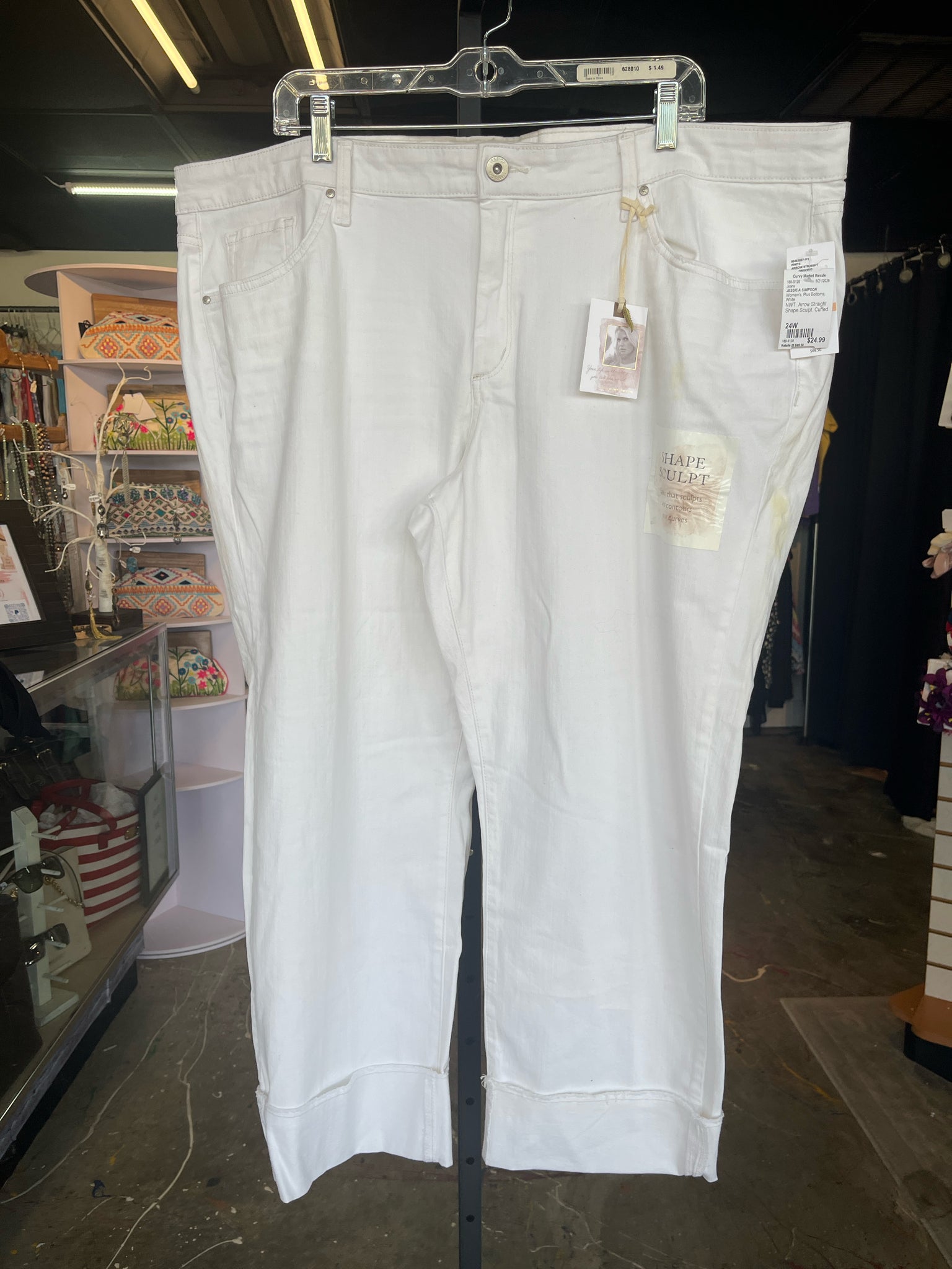 JESSICA SIMPSON Plus Bottoms Size 24W Jeans