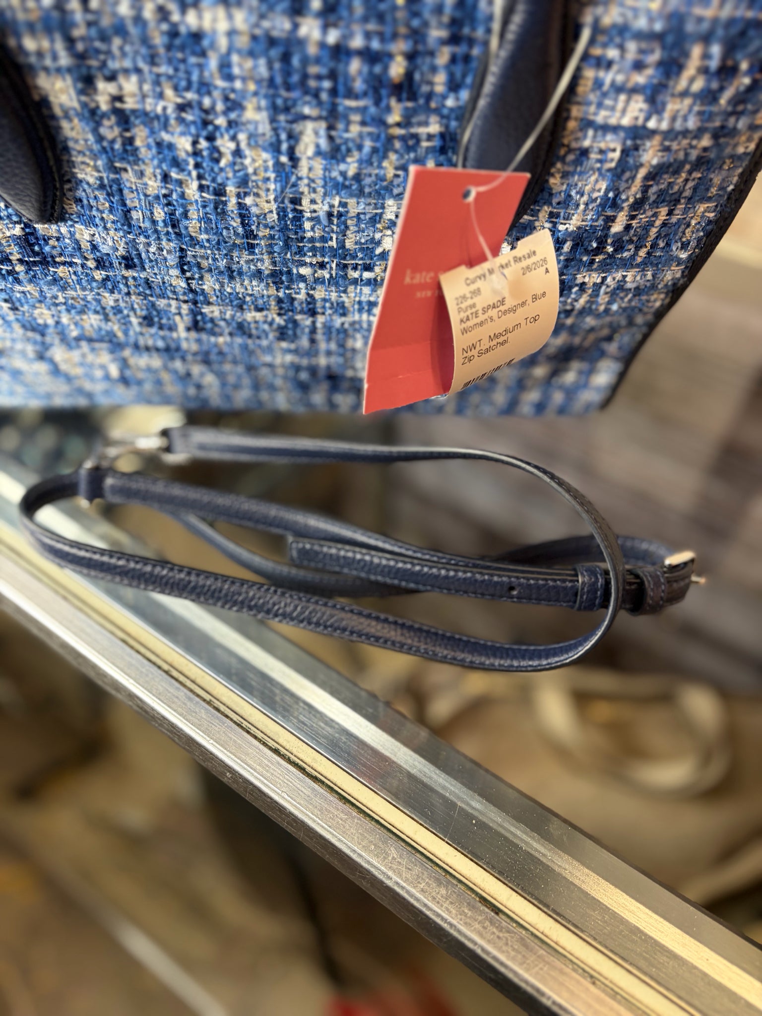 KATE SPADE Blue Purse