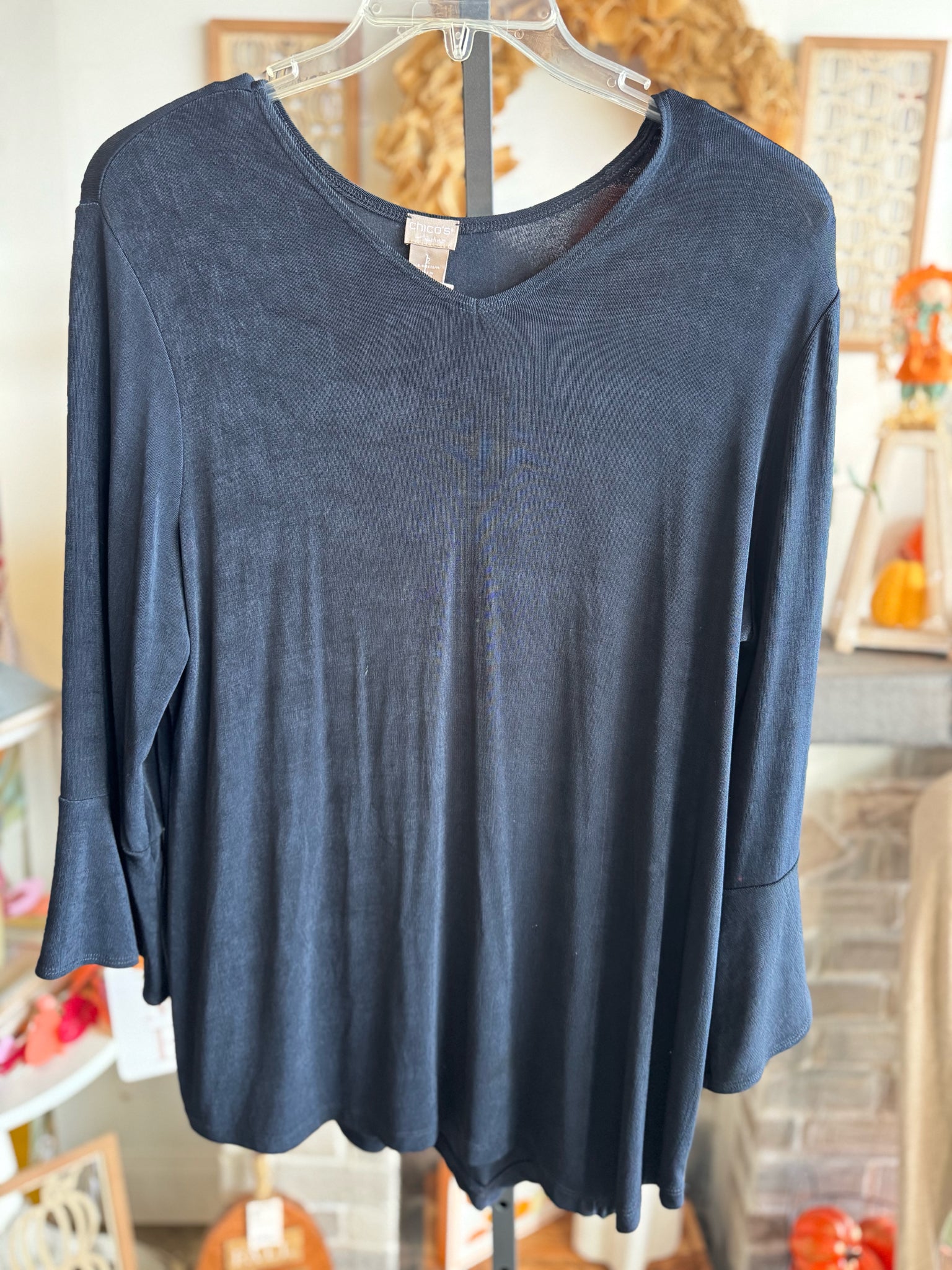 Chicos Womens Tops Size 2 Blouse