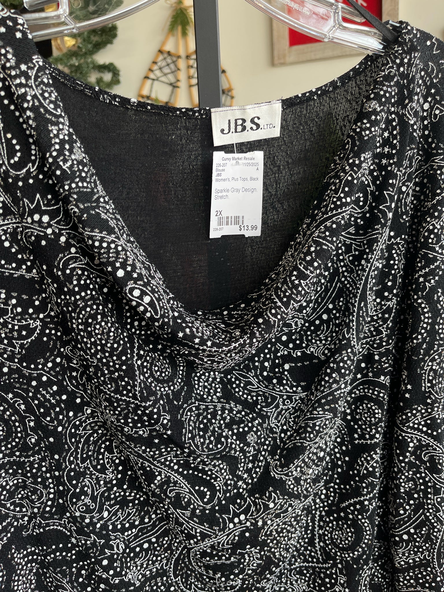JBS Plus Tops Size 2X Blouse