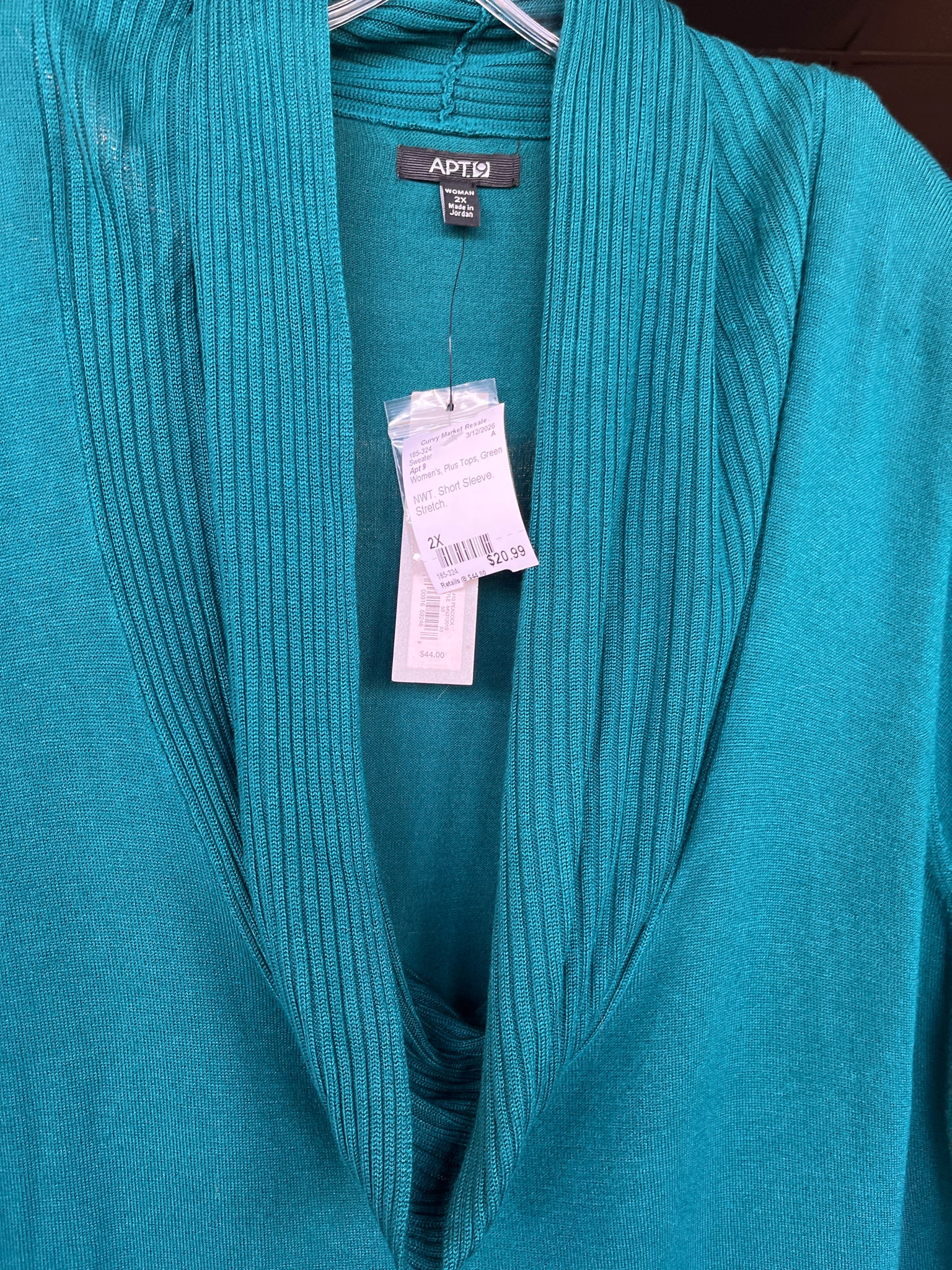Apt 9 Plus Tops Size 2X Sweater