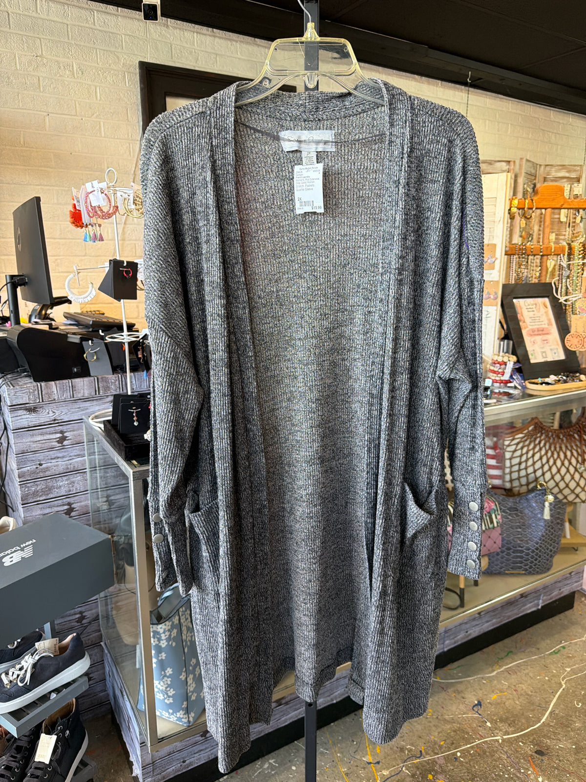 French Laundry Plus Outerwear Size 2X Cardigan
